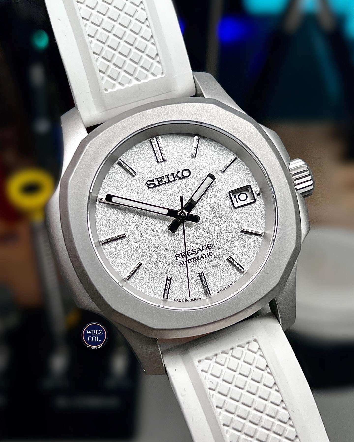 SKX007 Nautilus: SRPD97 in Matte Silver