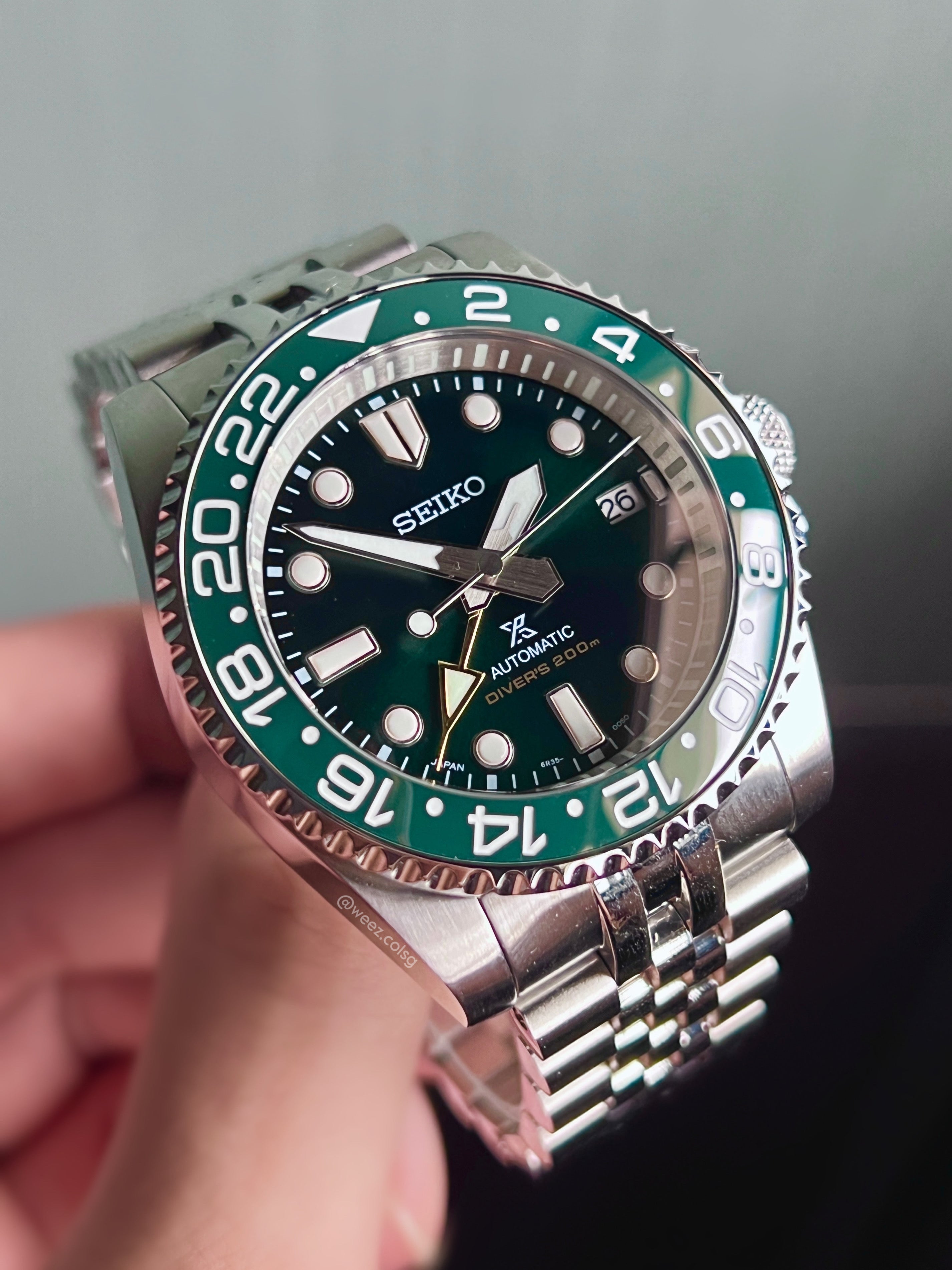 SKX007: SPB207 "Hulk" GMT