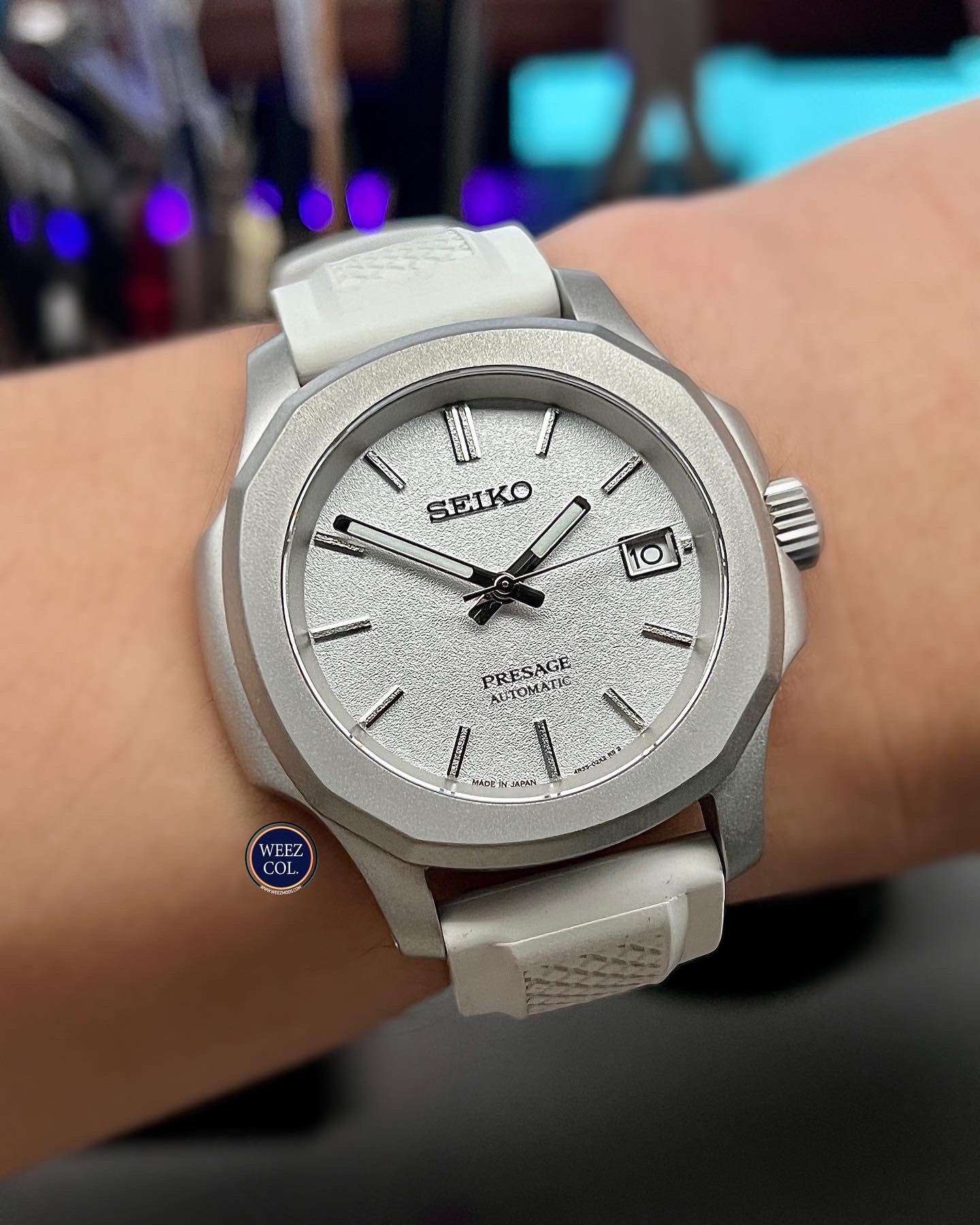 SKX007 Nautilus: SRPD97 in Matte Silver