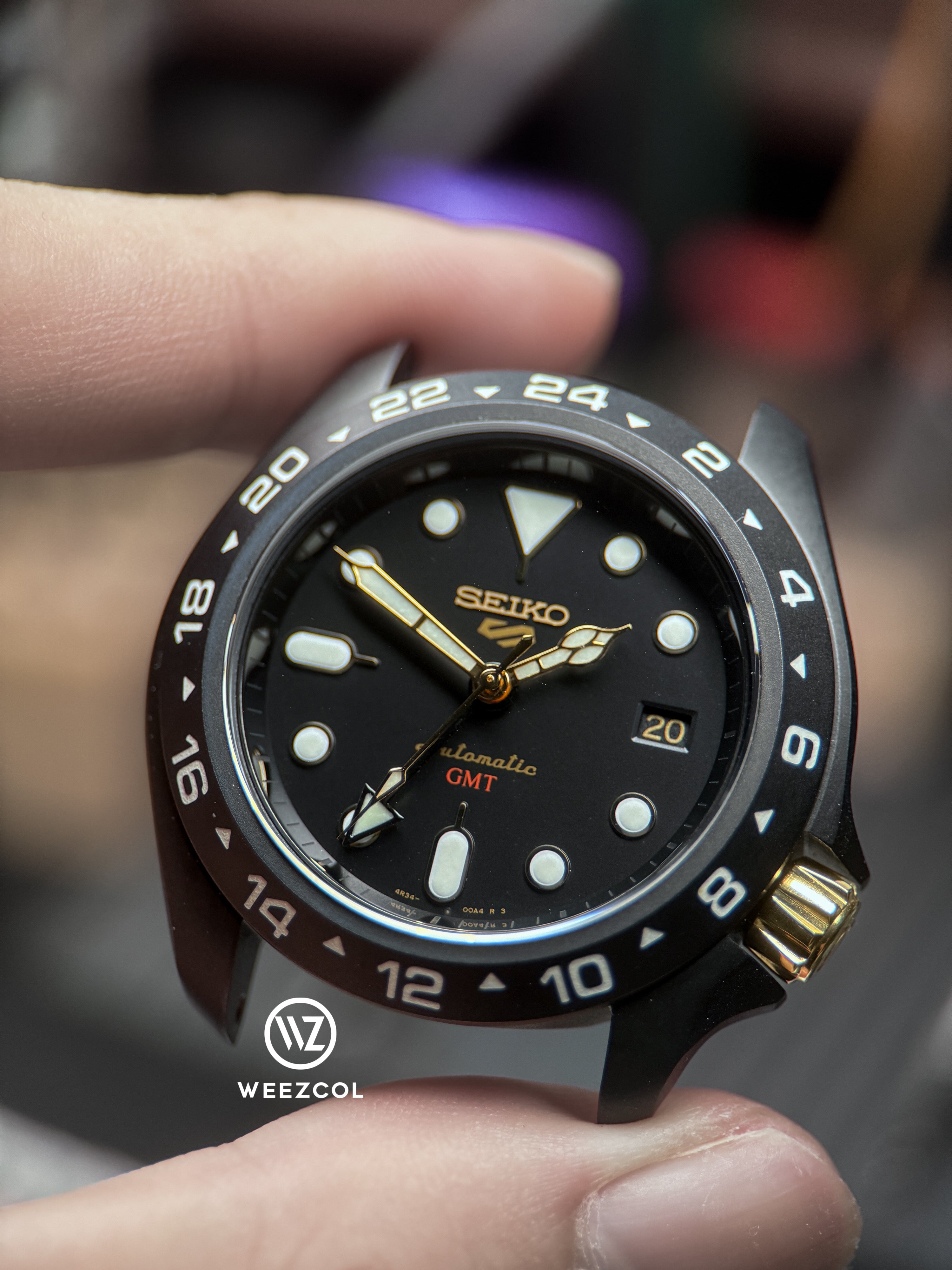 SKX007 GMT: SSK036 Matte Black
