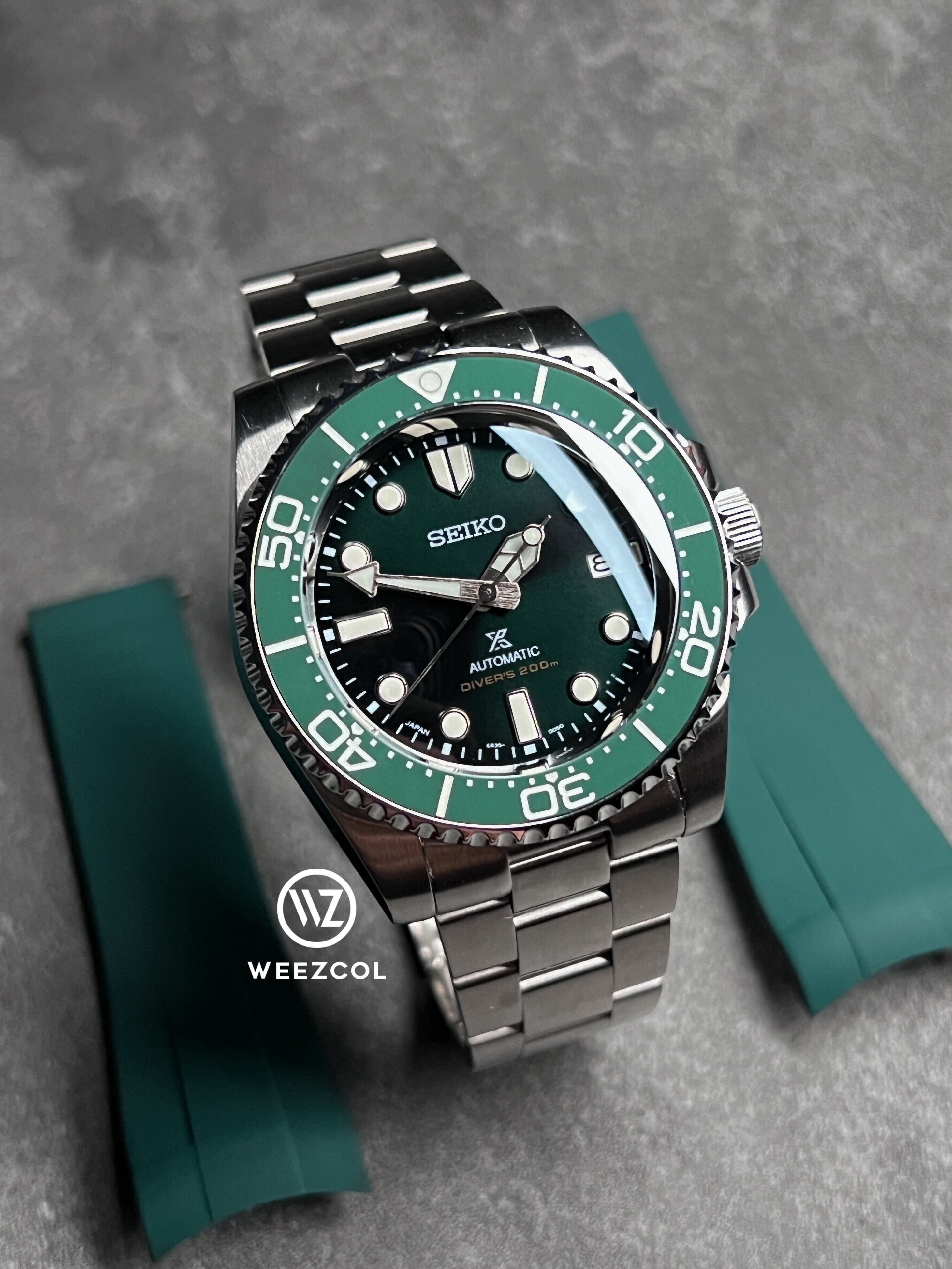 SKX007 SPB207: Submariner in Brushed Silver