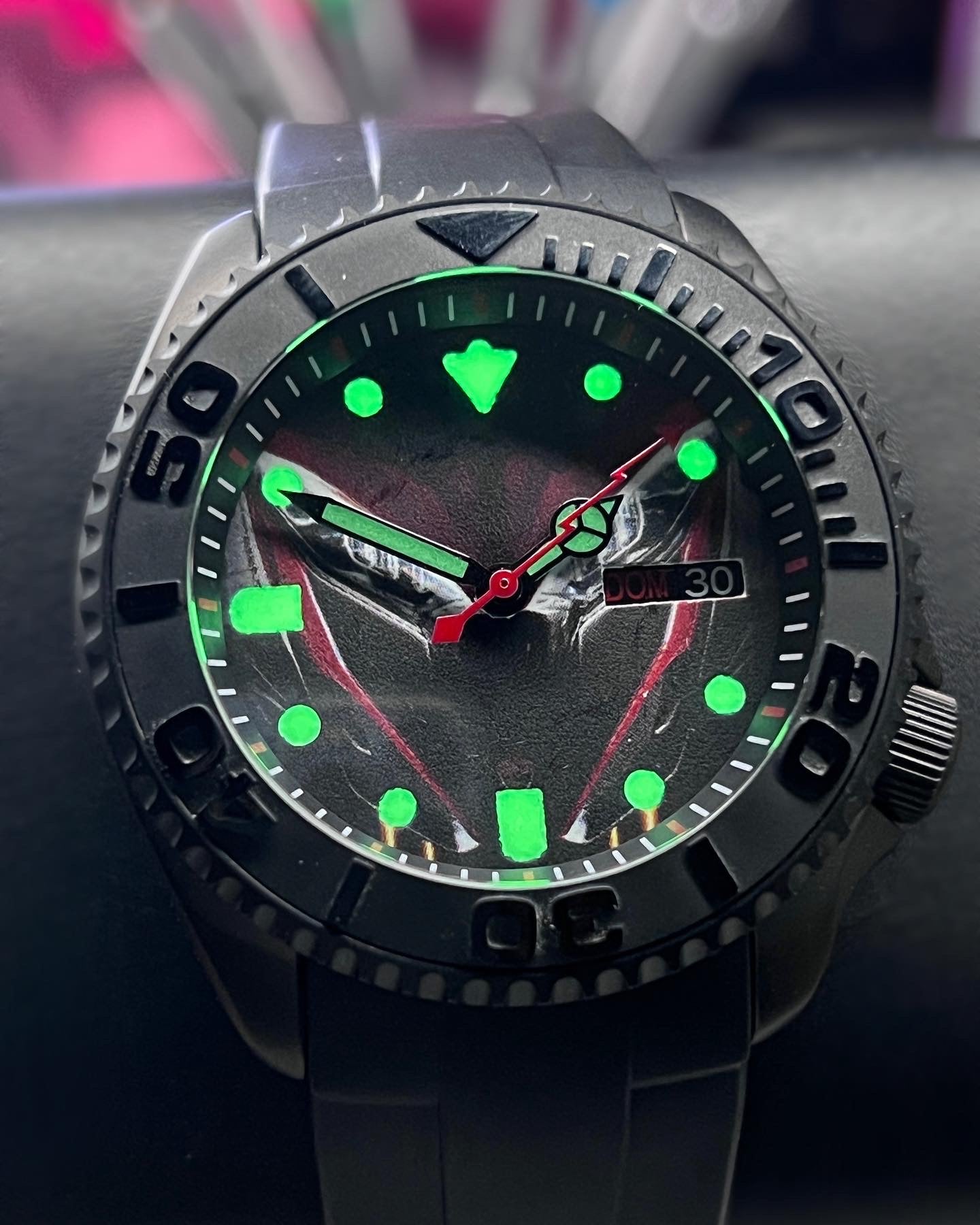 SKX007 Matte Black: Custom Motorbike