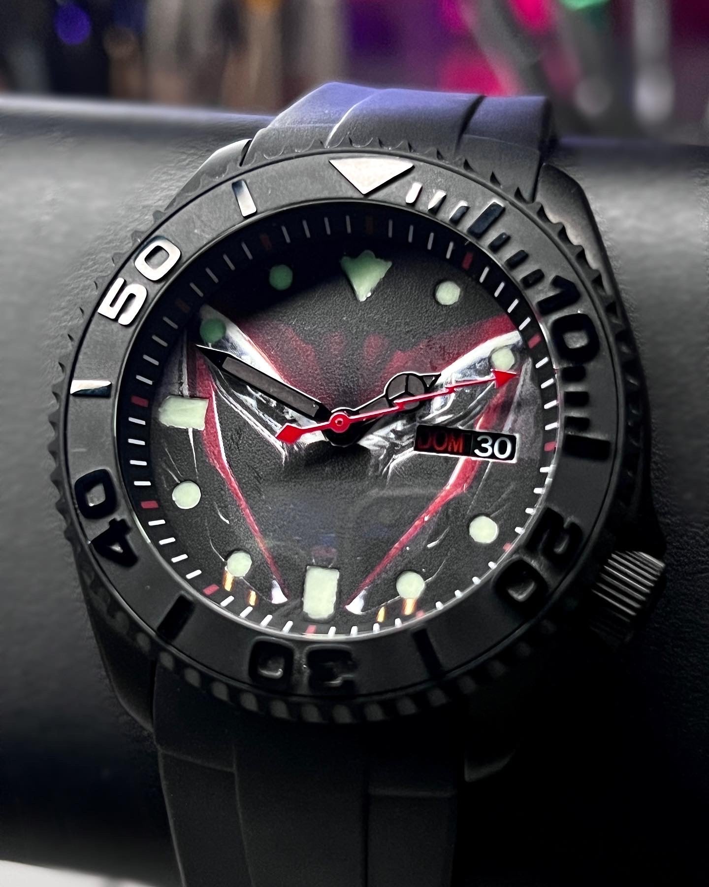 SKX007 Matte Black: Custom Motorbike