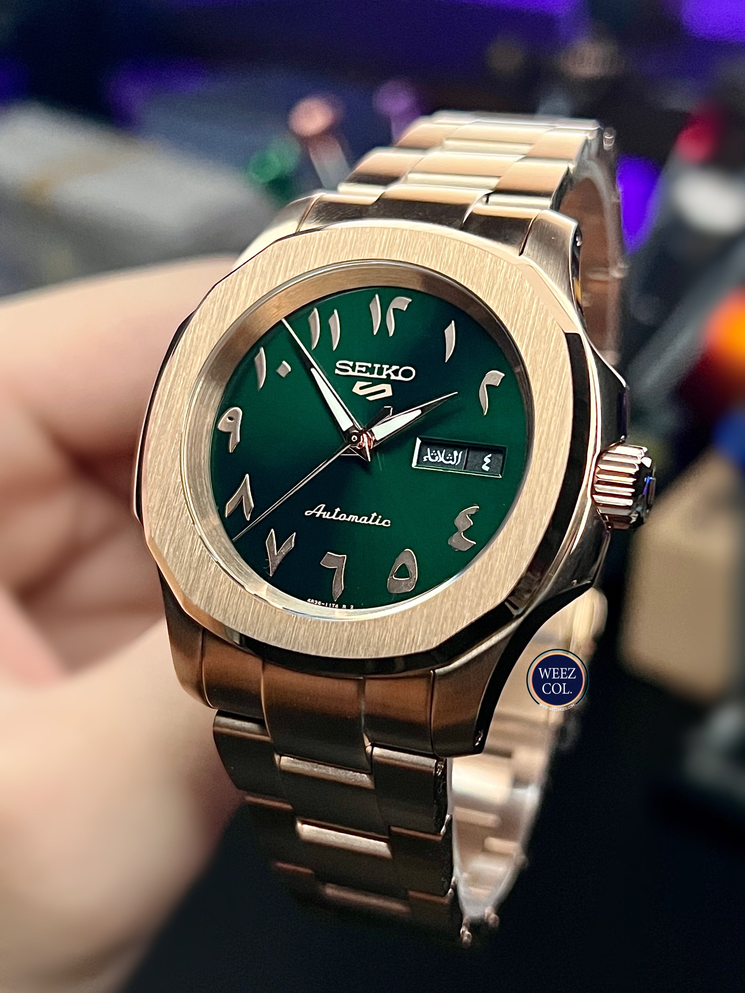 SKX007 Nautilus: SRPH49 "Arabic"