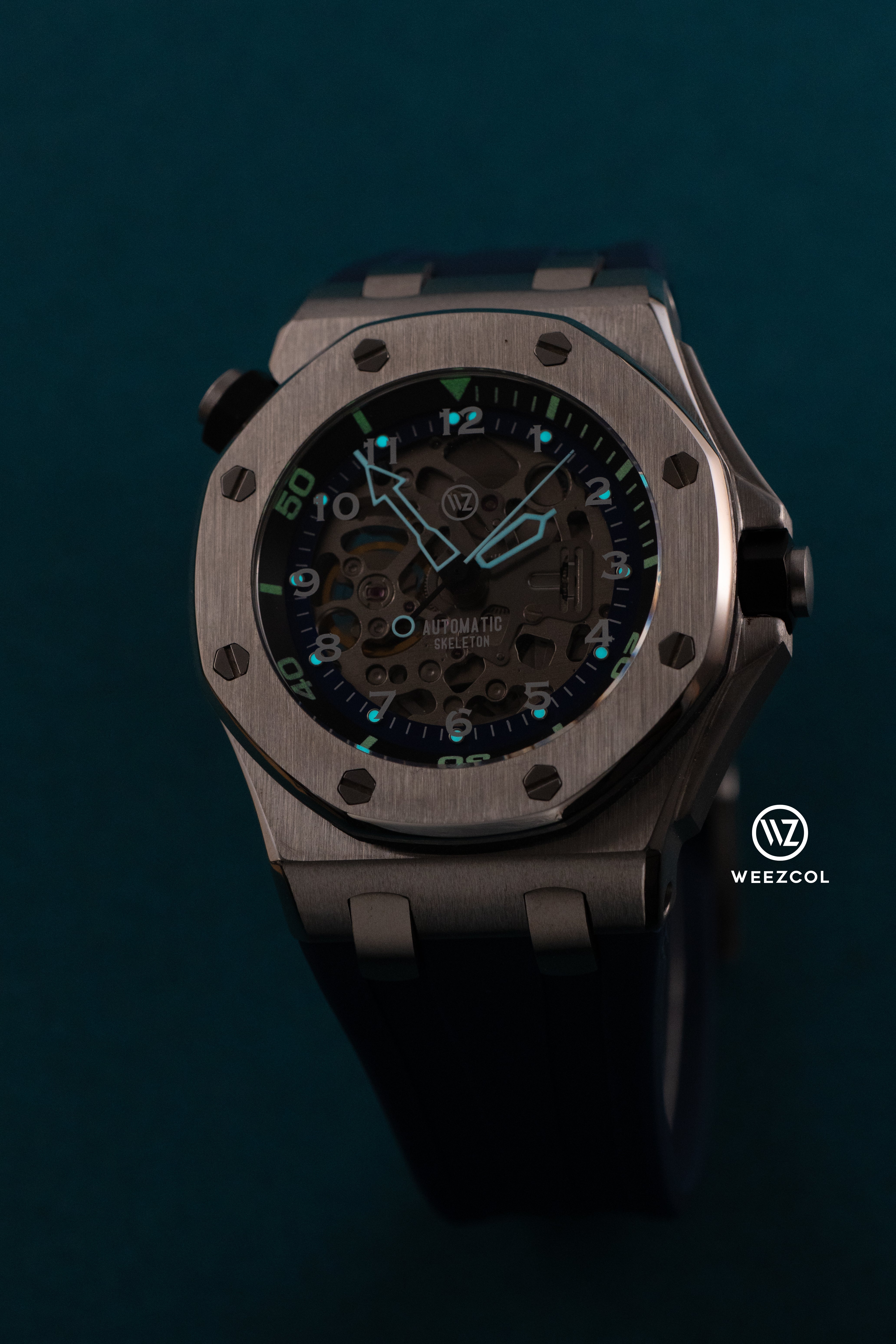 RO Skeleton: Brushed Silver