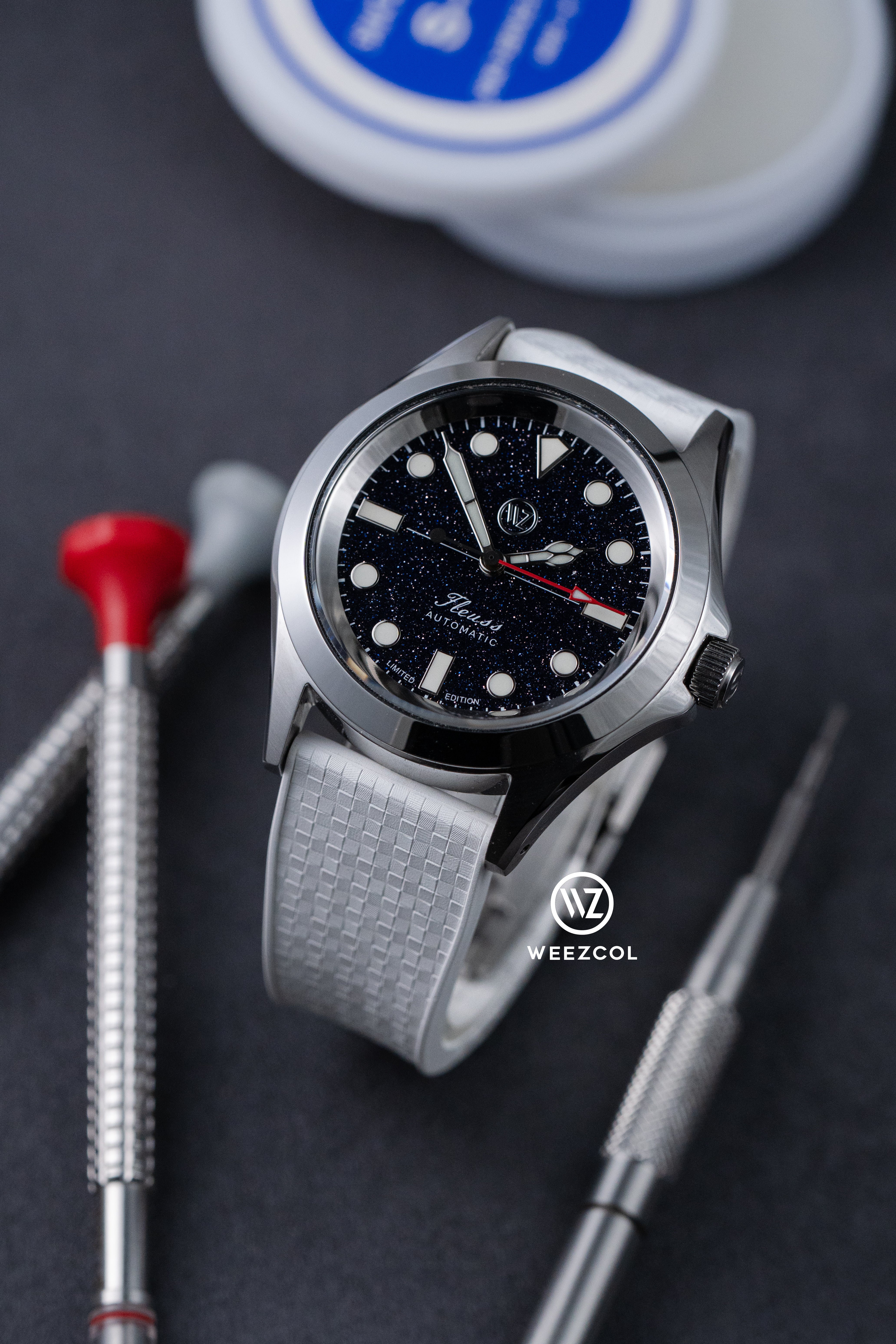 SRPE Aventurine: Brushed Silver