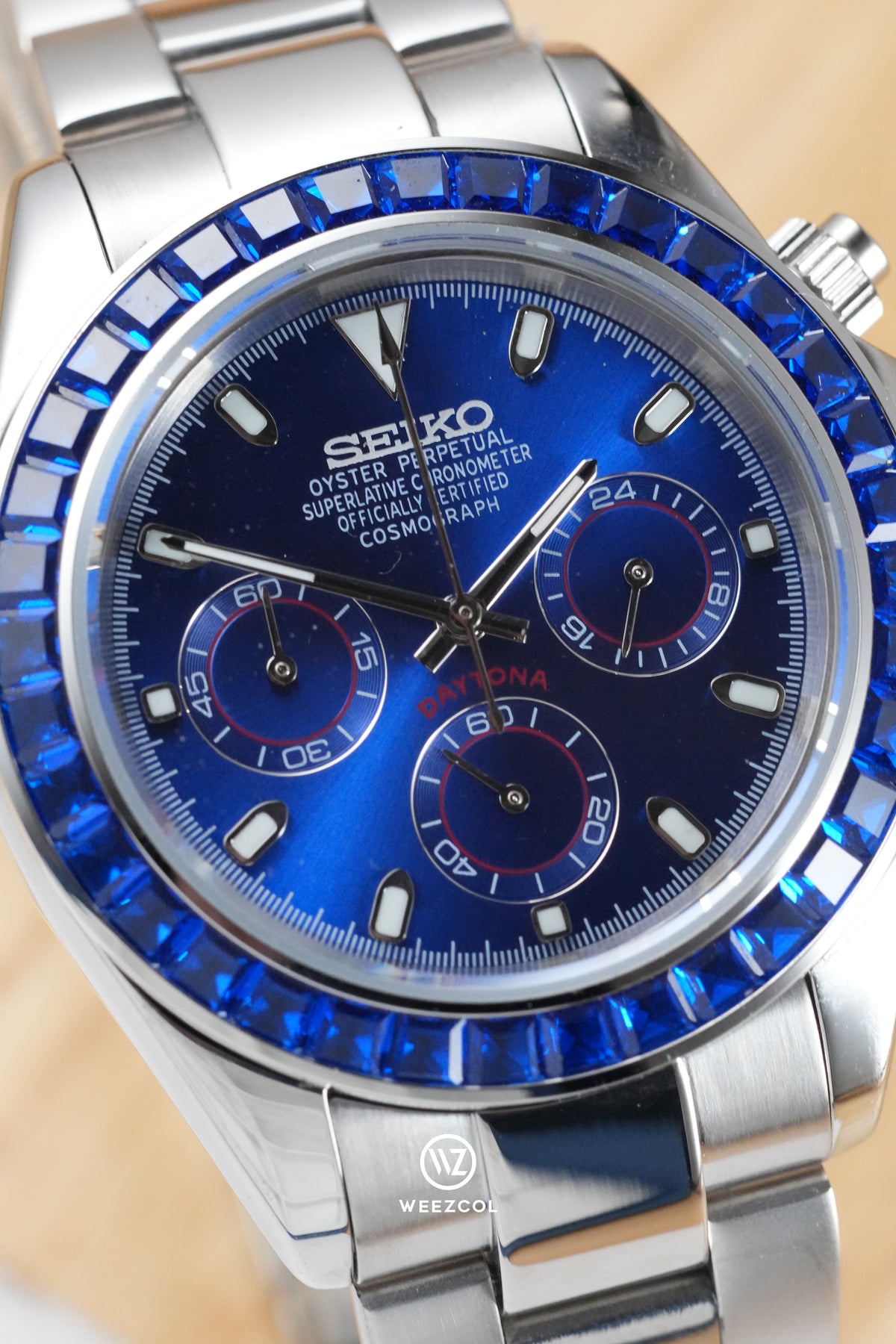 Seiko VK63: 'Blue Ruby' Chronograph Mecha-Quartz