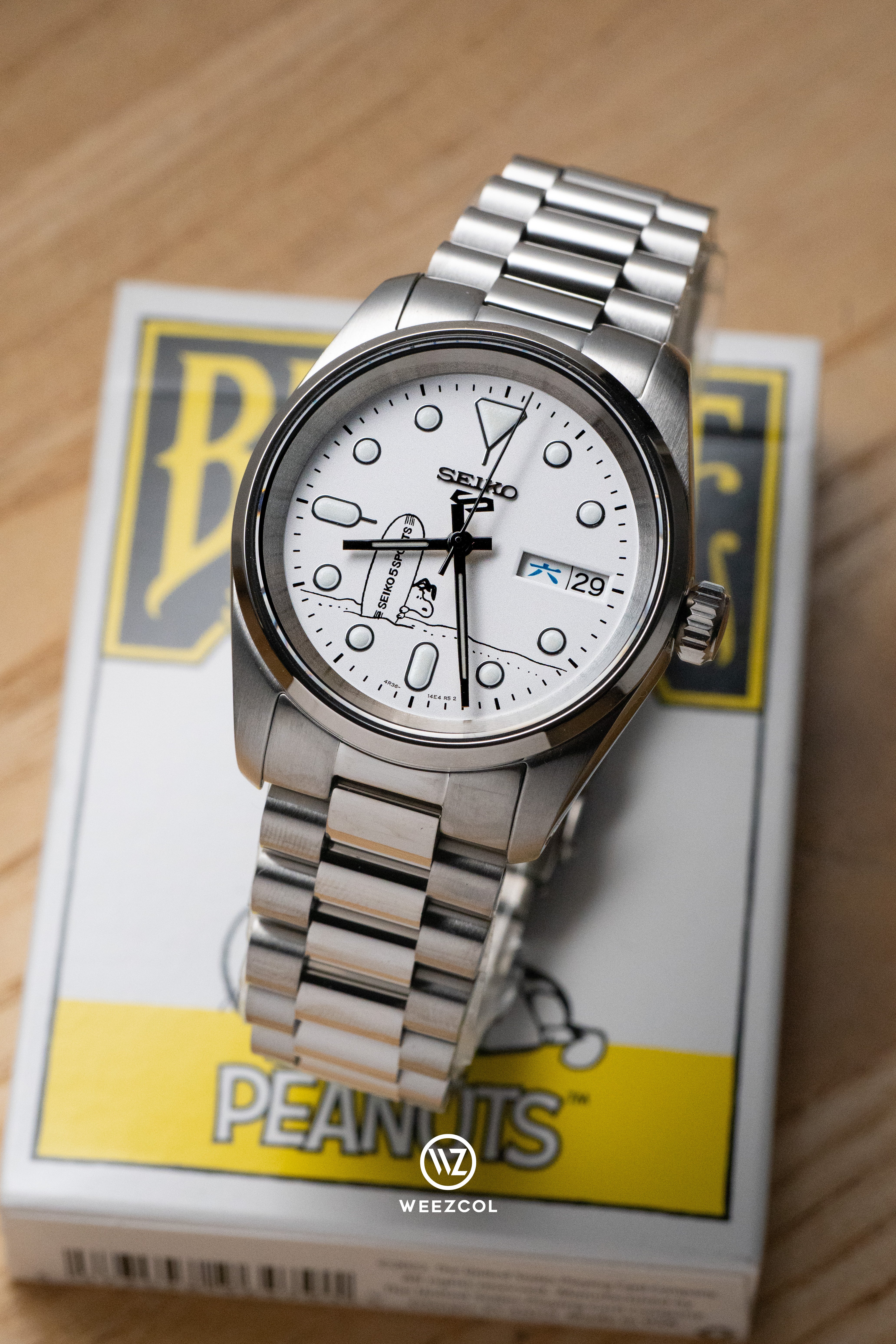 Seiko Explorer: SRPK25 "Snoopy" with Presidential