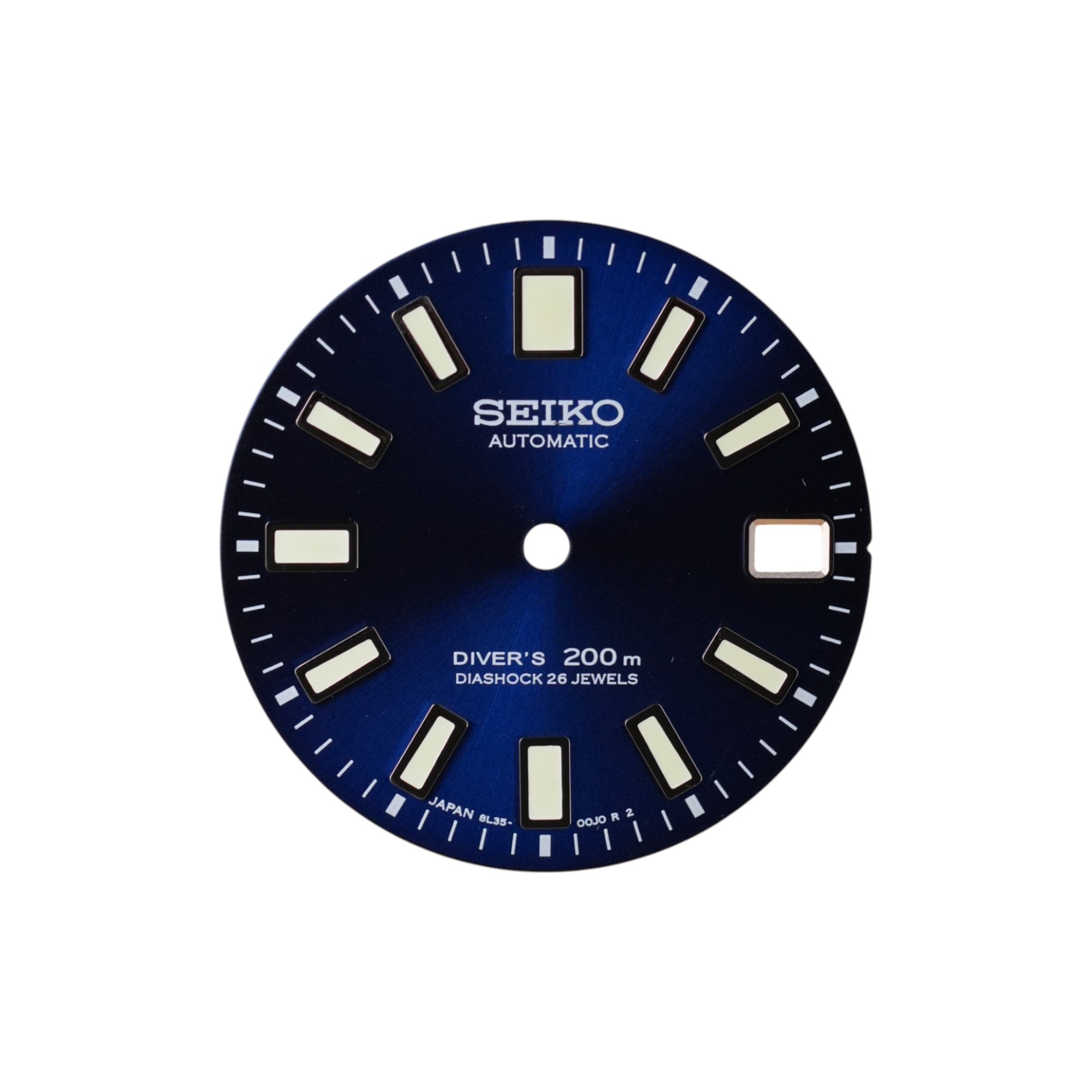 62MAS: Sunburst Blue Dial