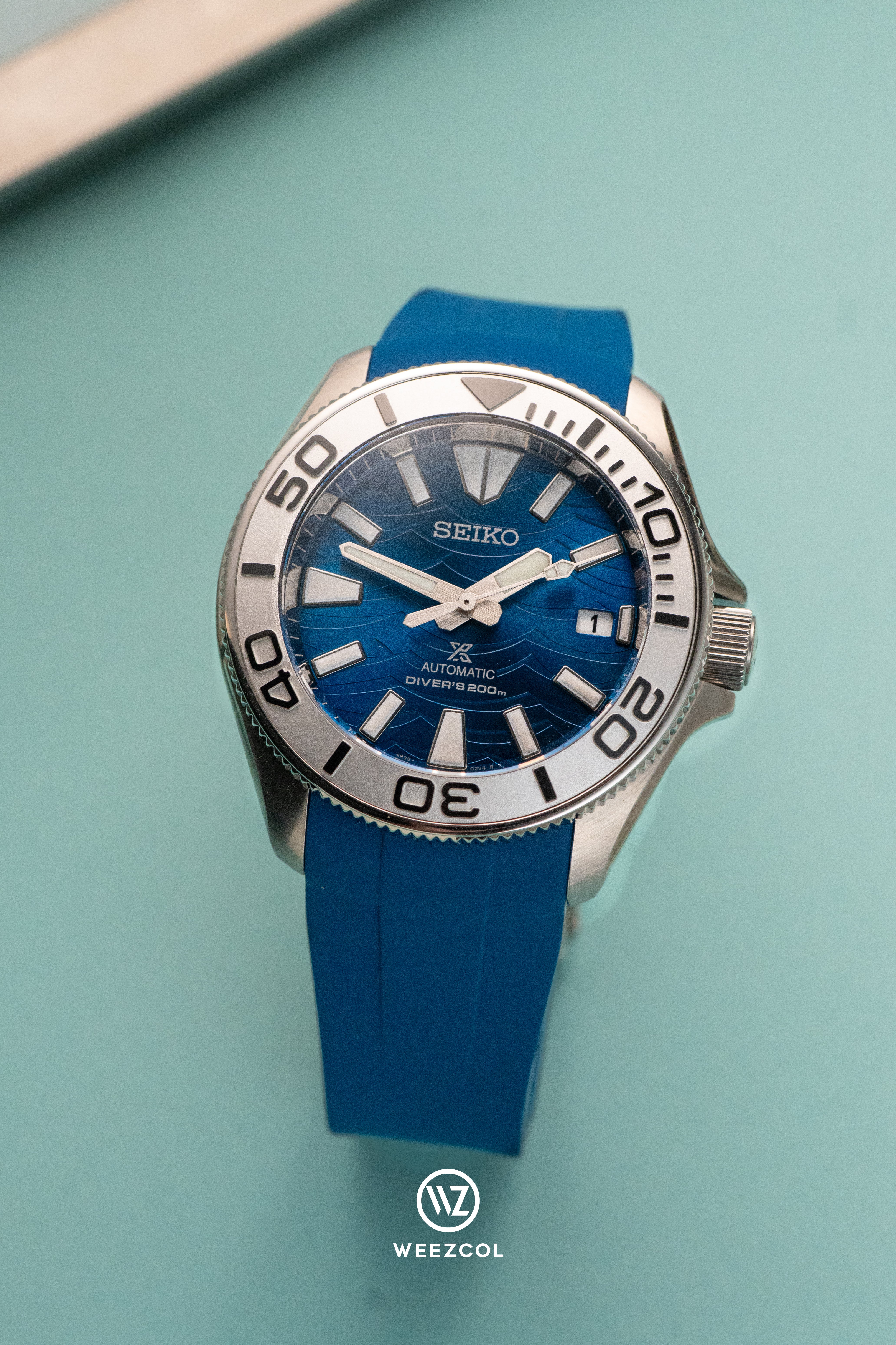 SKX007 SRPD23: 'Save The Ocean' in Brushed Silver