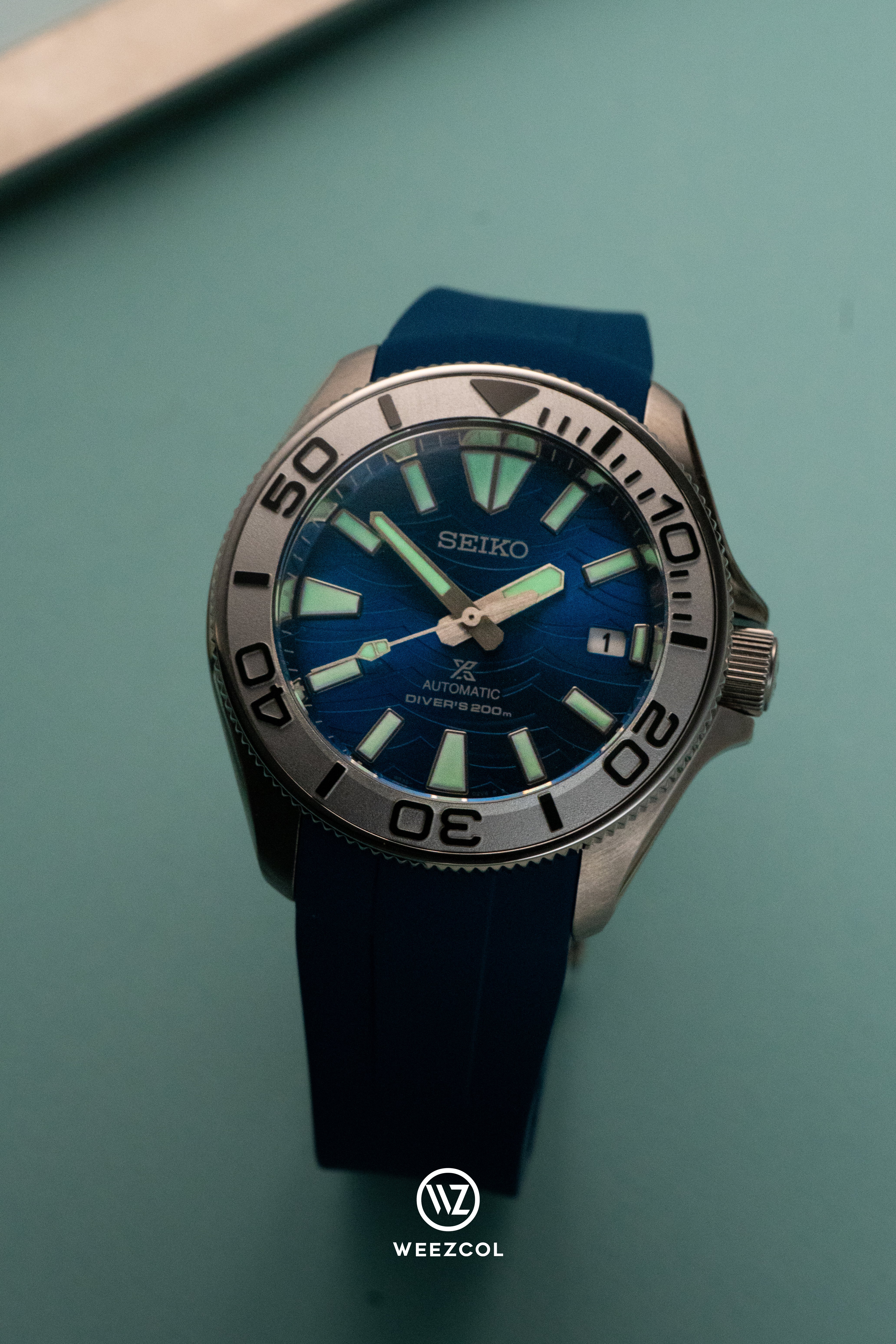 SKX007 SRPD23: 'Save The Ocean' in Brushed Silver