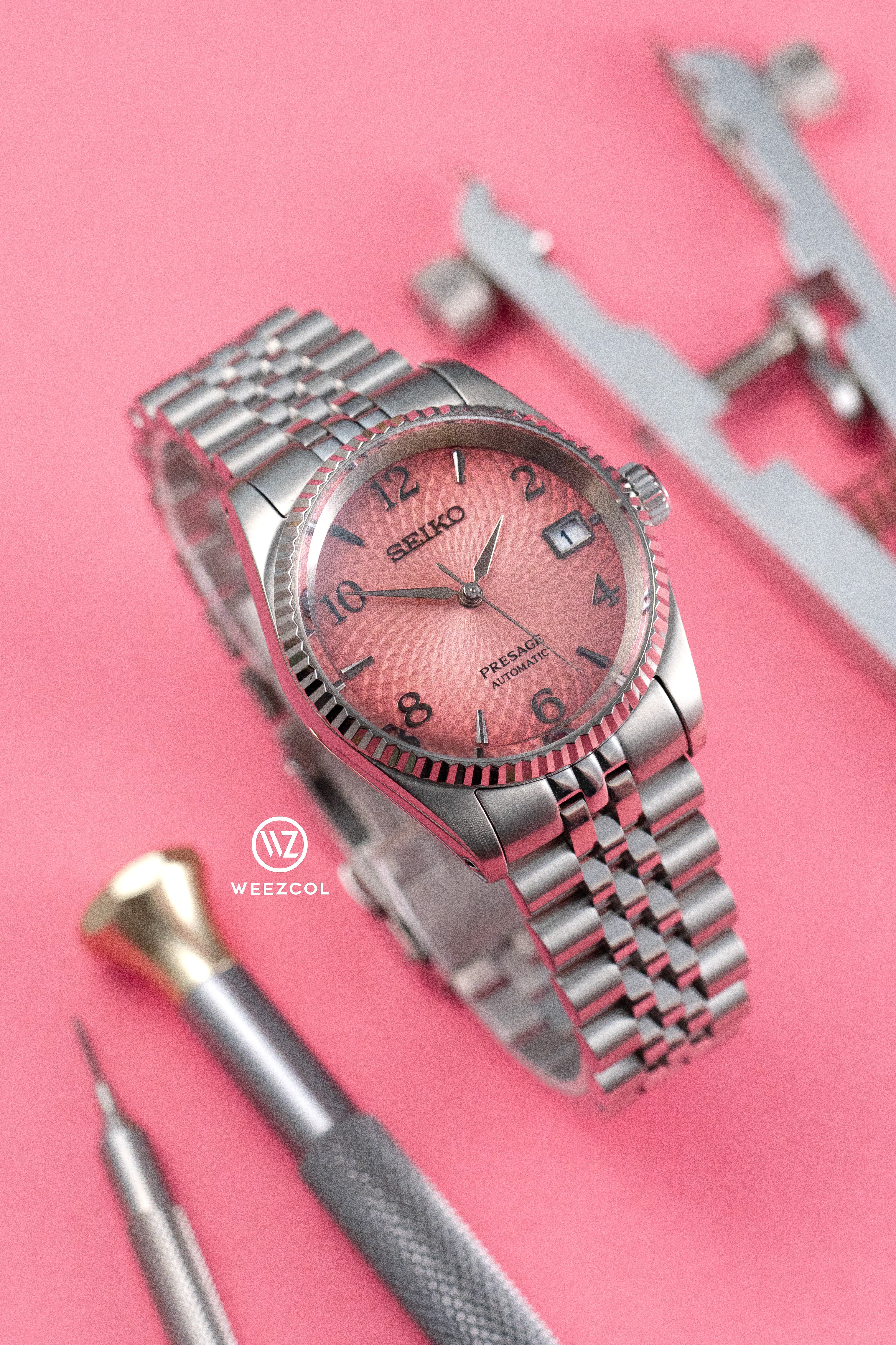 Seiko Tequila: SRPE47 in Brushed Silver