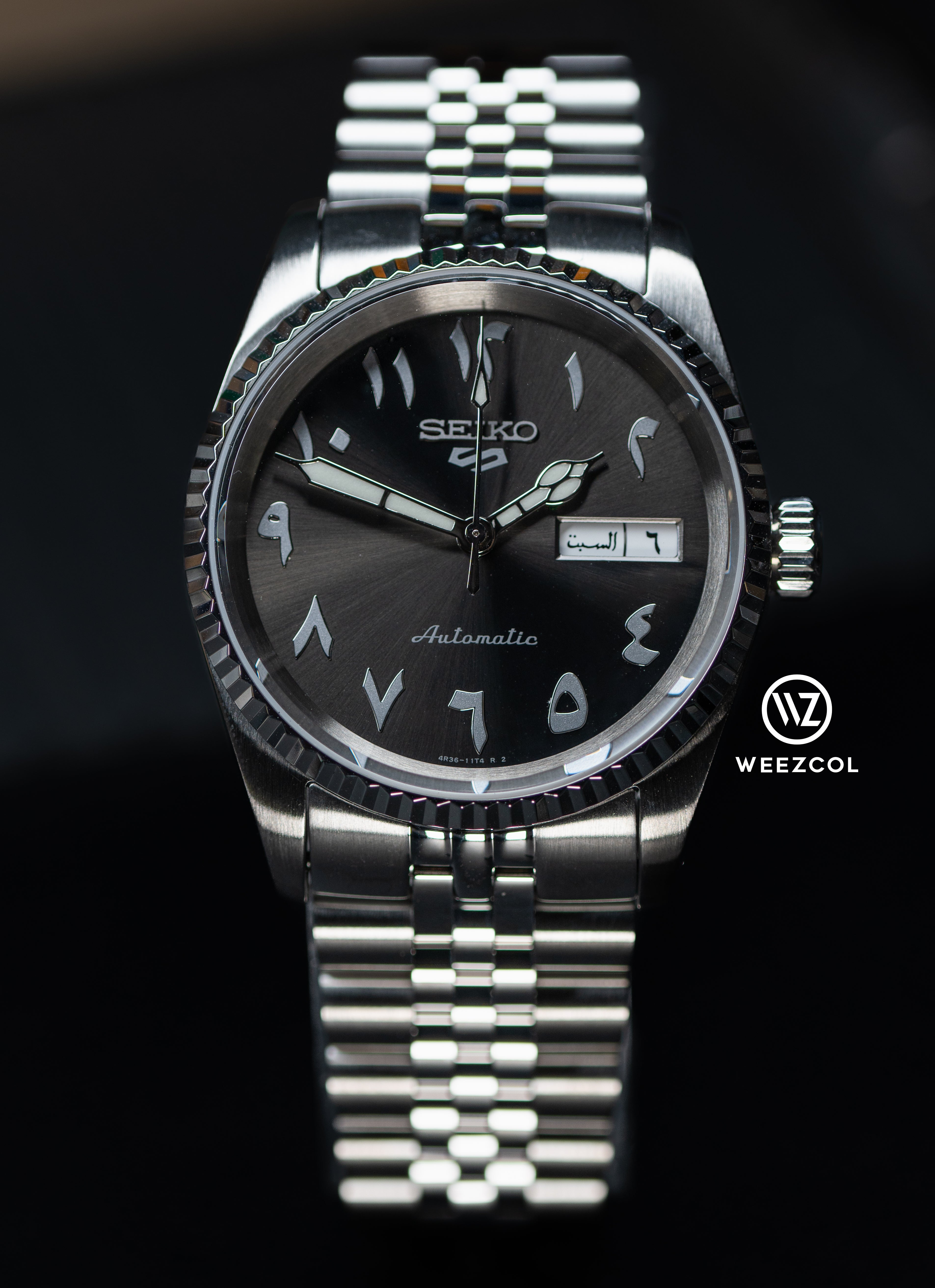 Seiko Arabic: SRPH47 in Fluted Case