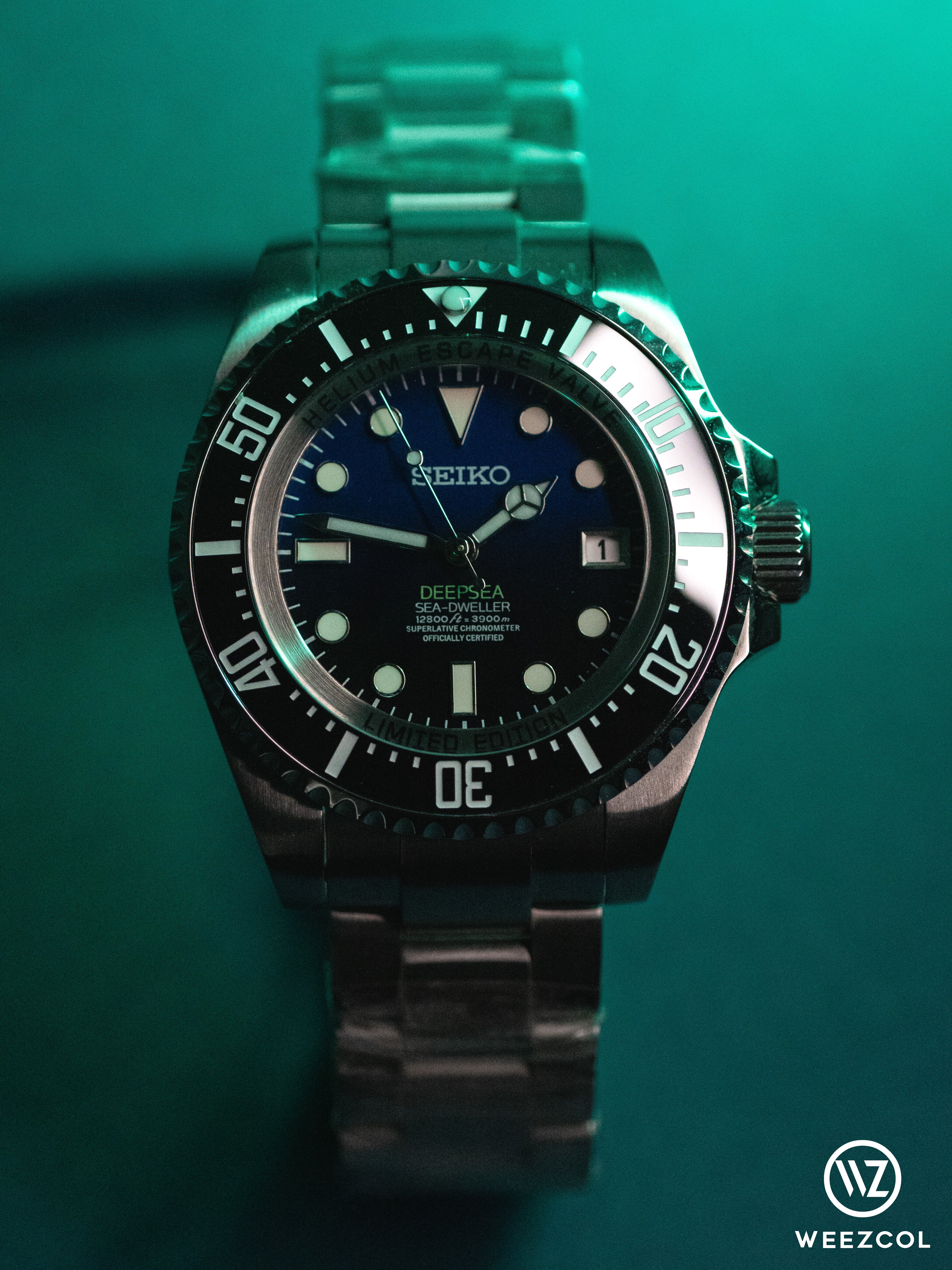 Seiko Deepsea: Brushed Silver
