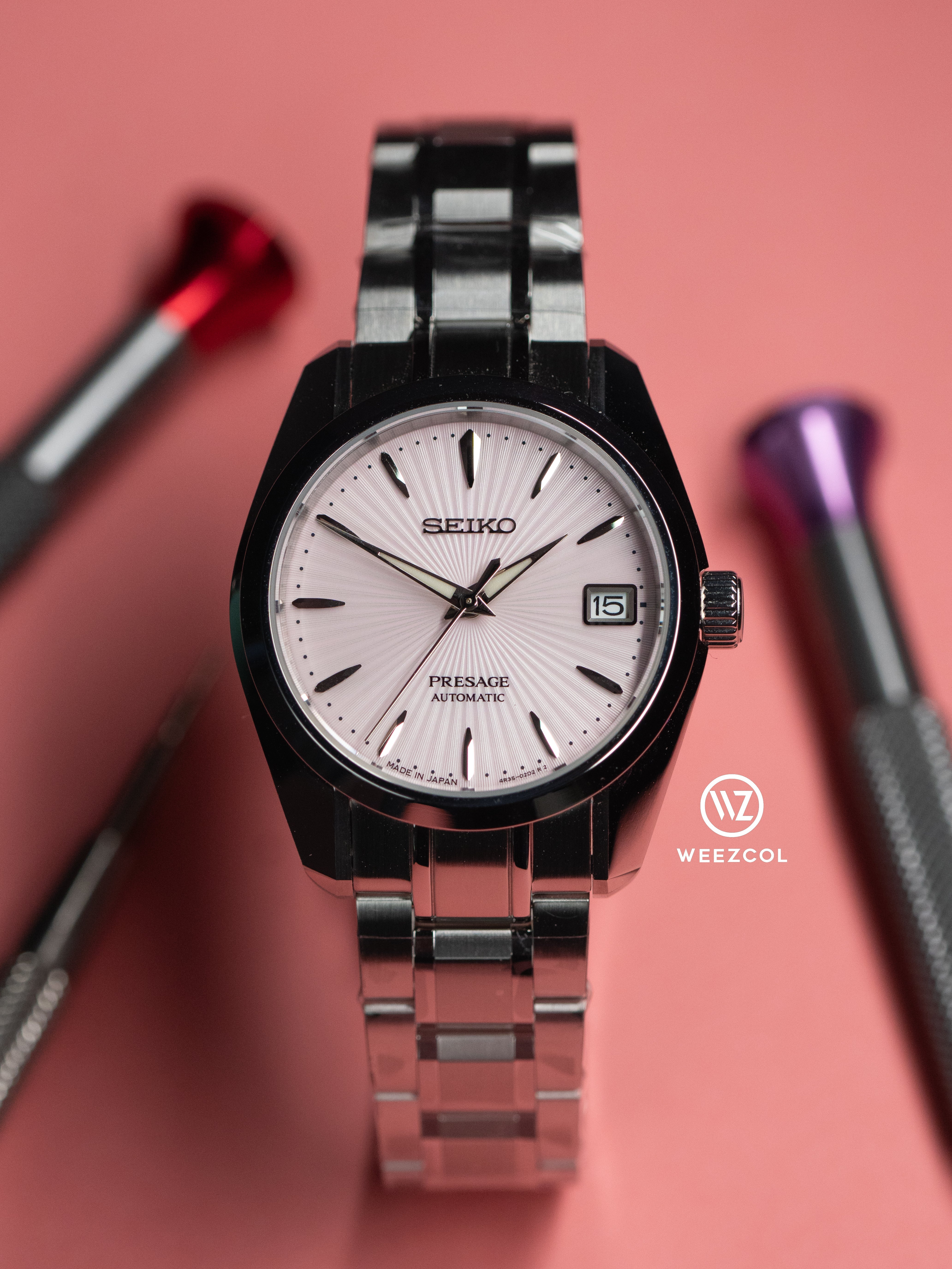 Seiko 44GS: Pink Presage