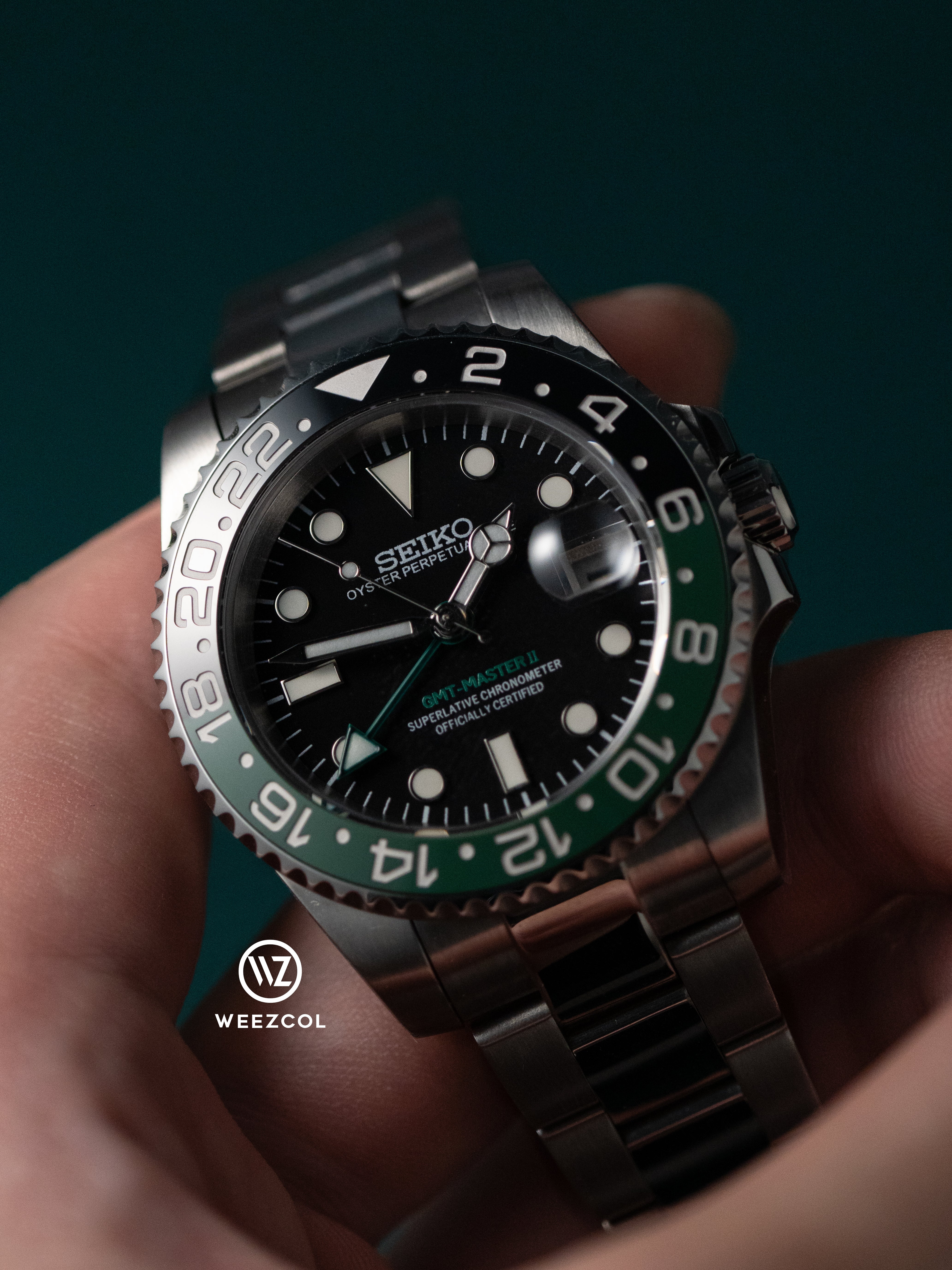 Seiko Sprite GMT v2: Brushed Silver Case