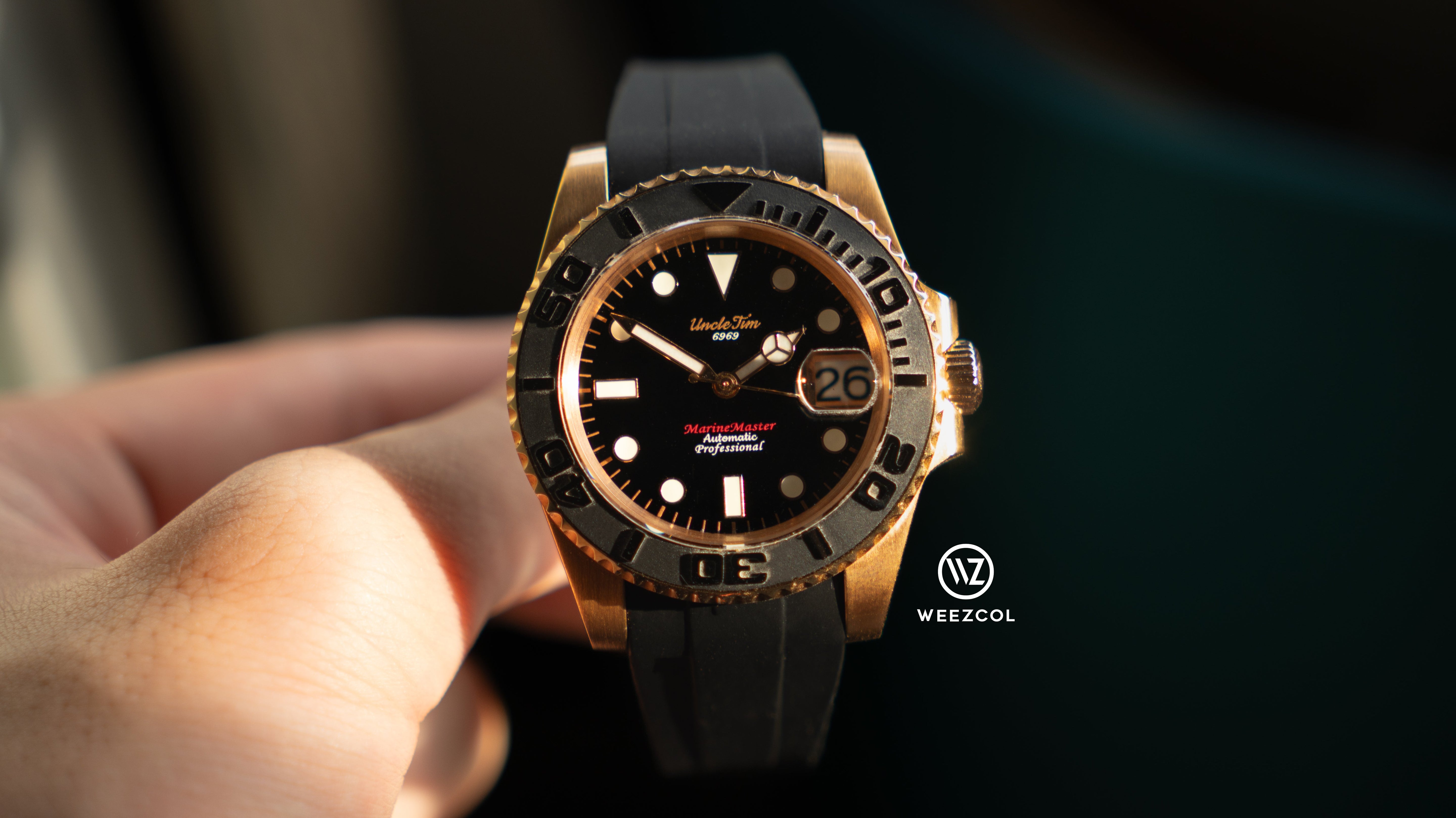 Seiko Yachtmaster: Custom Rose Gold