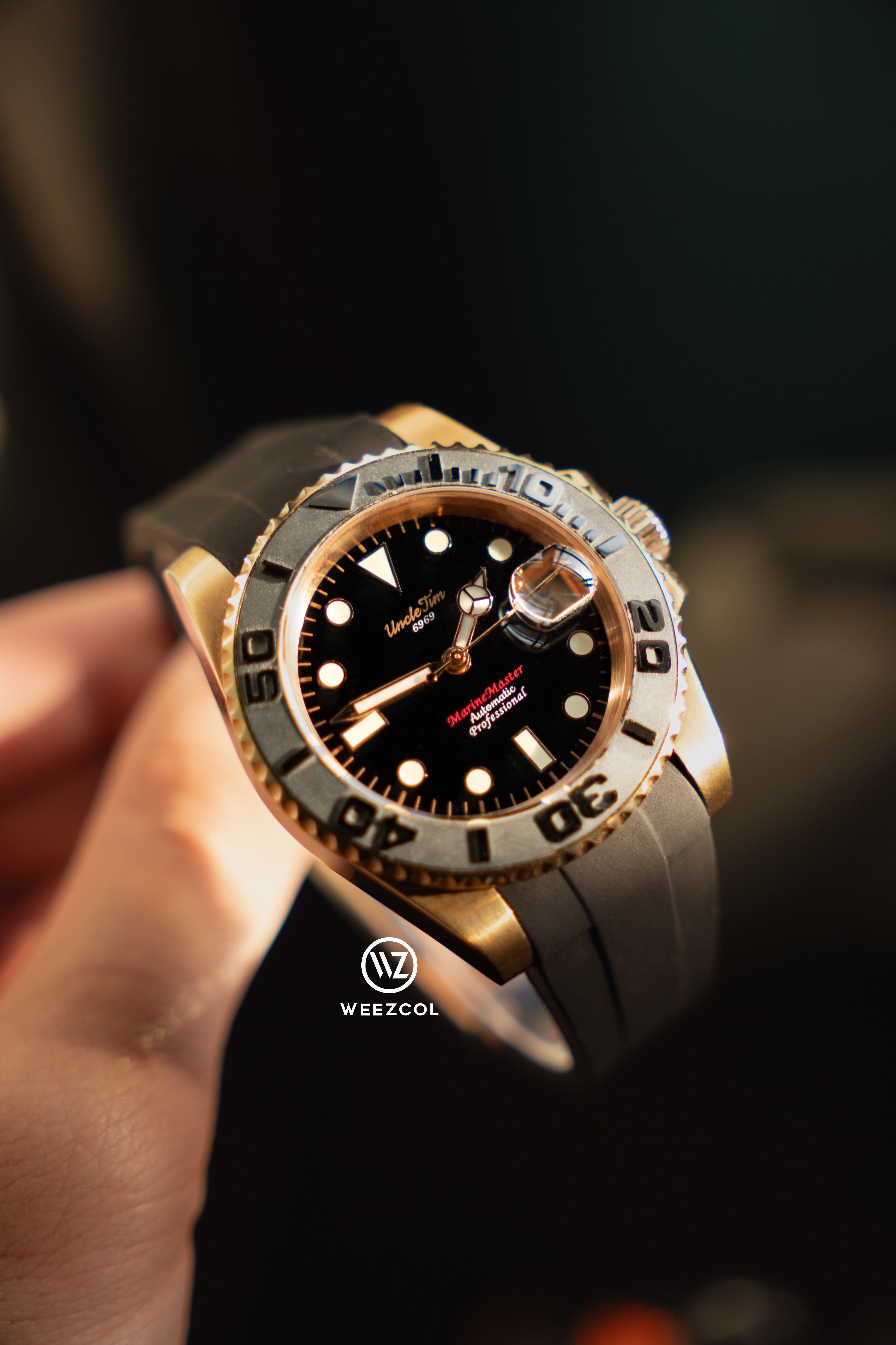 Seiko Yachtmaster: Custom Rose Gold