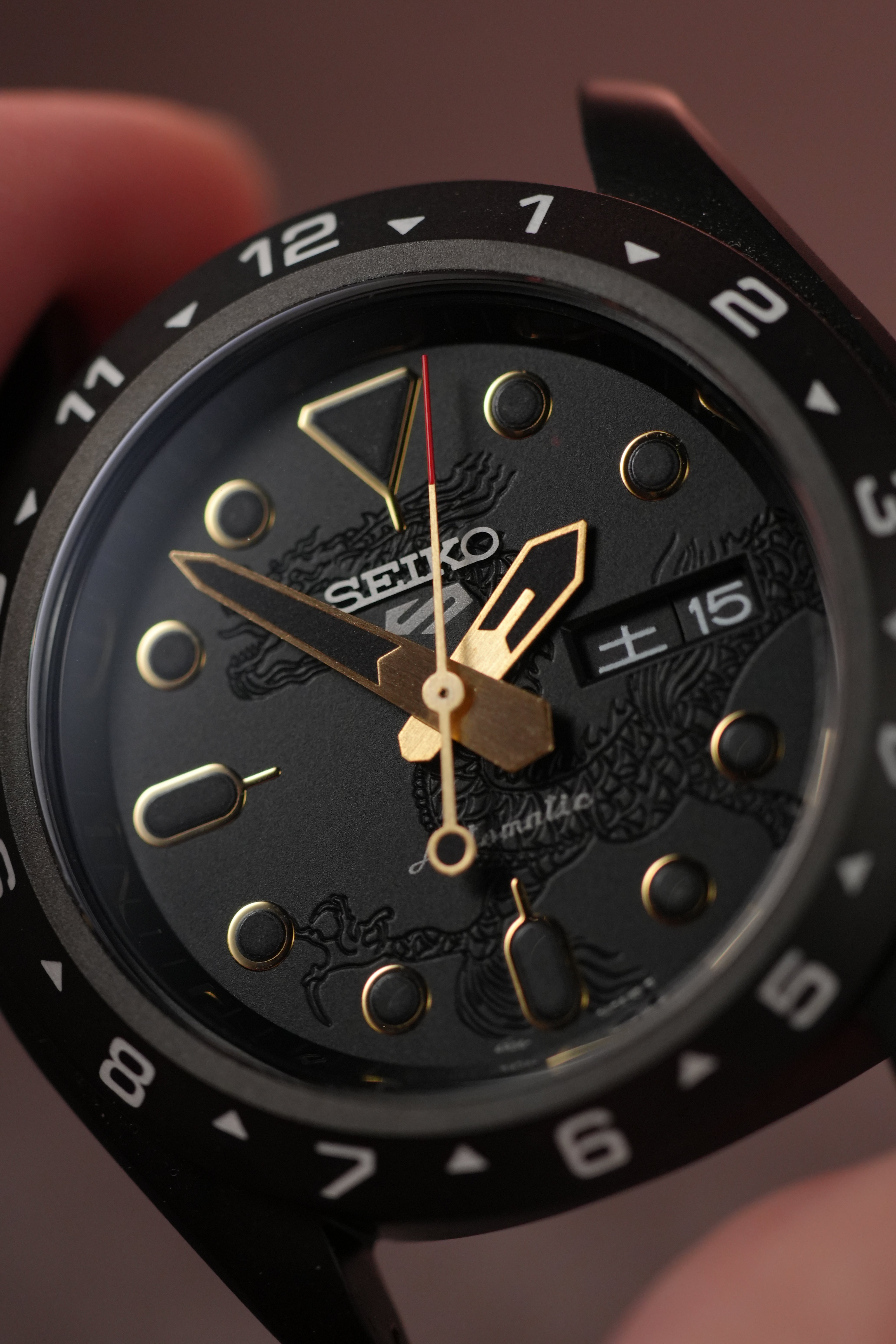 SKX007 SRPK39: Bruce Lee in Matte Black