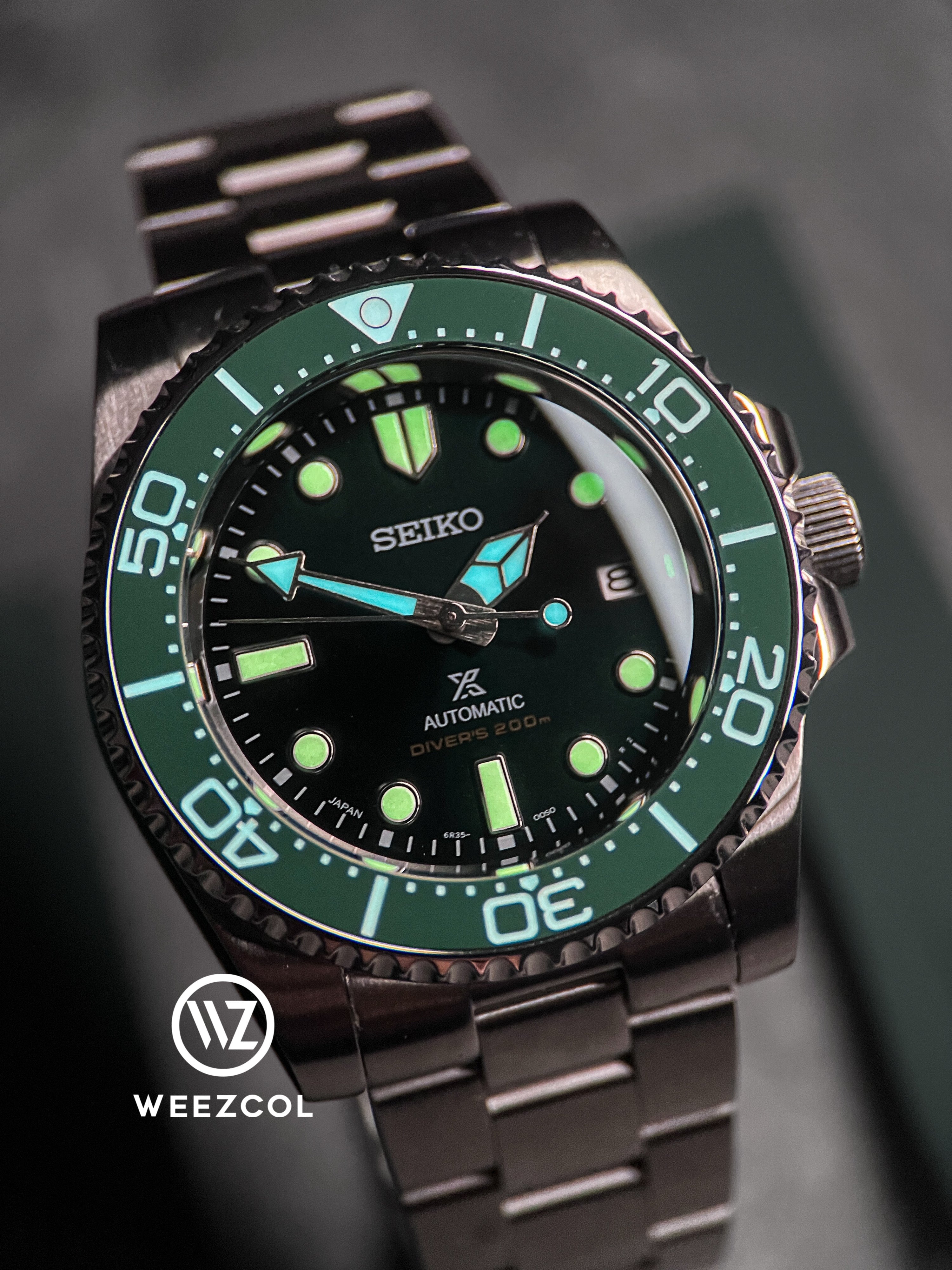 SKX007 SPB207: Submariner in Brushed Silver