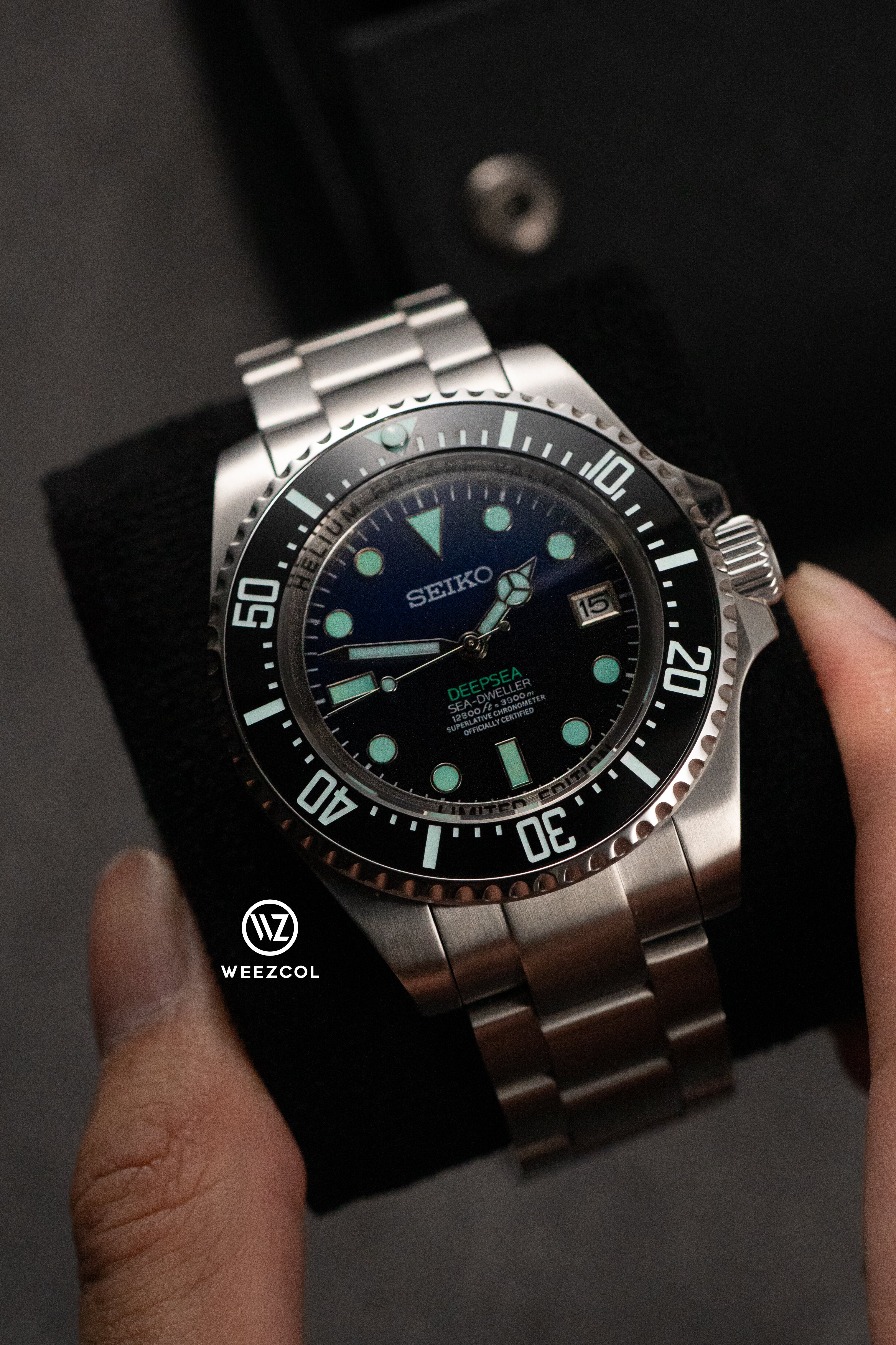 Seiko Deepsea: Helium Release Valve
