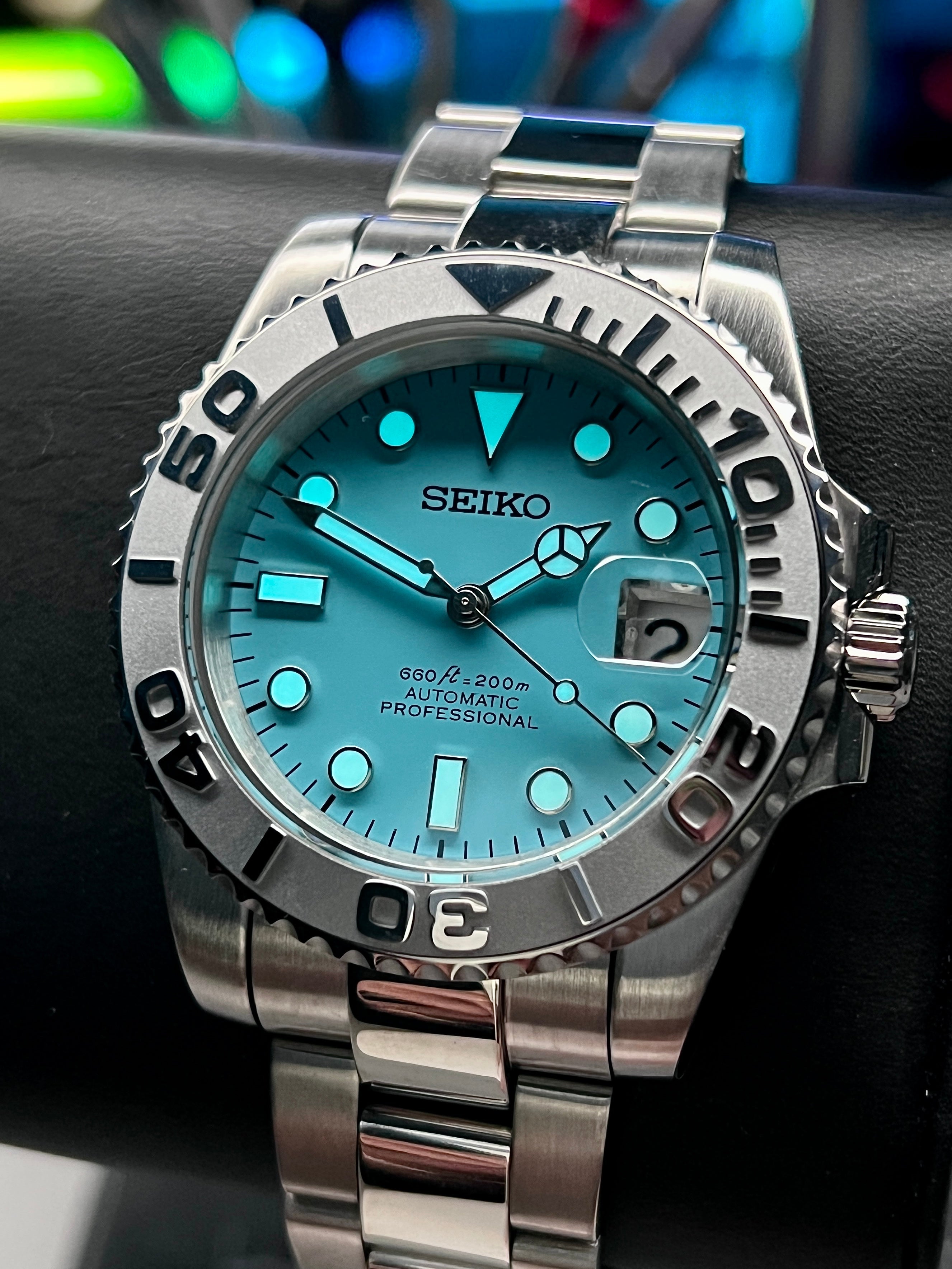 Seiko Submariner: Turquoise