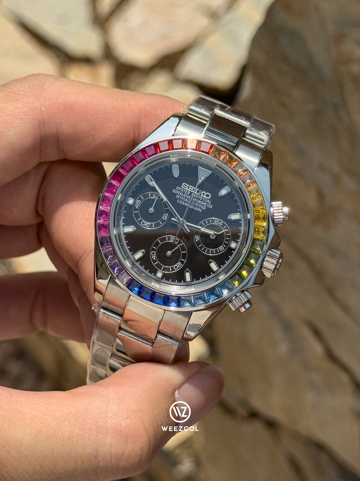 Seiko VK63: 'Rainbow' Chronograph Mecha-Quartz