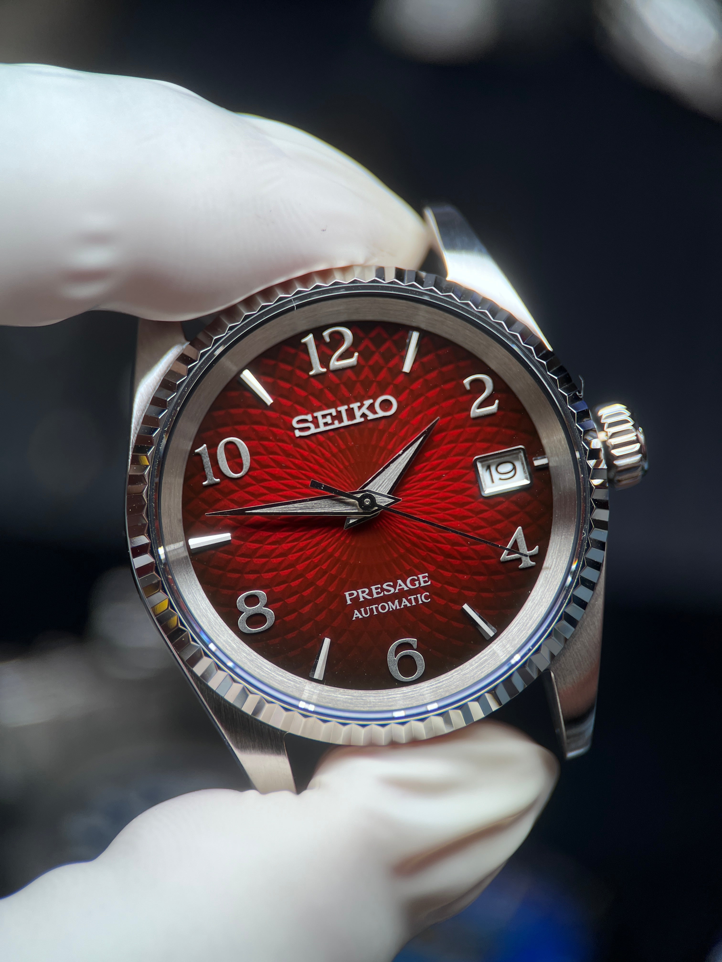Seiko Cocktail: SRPE41 Silver Presidential Set