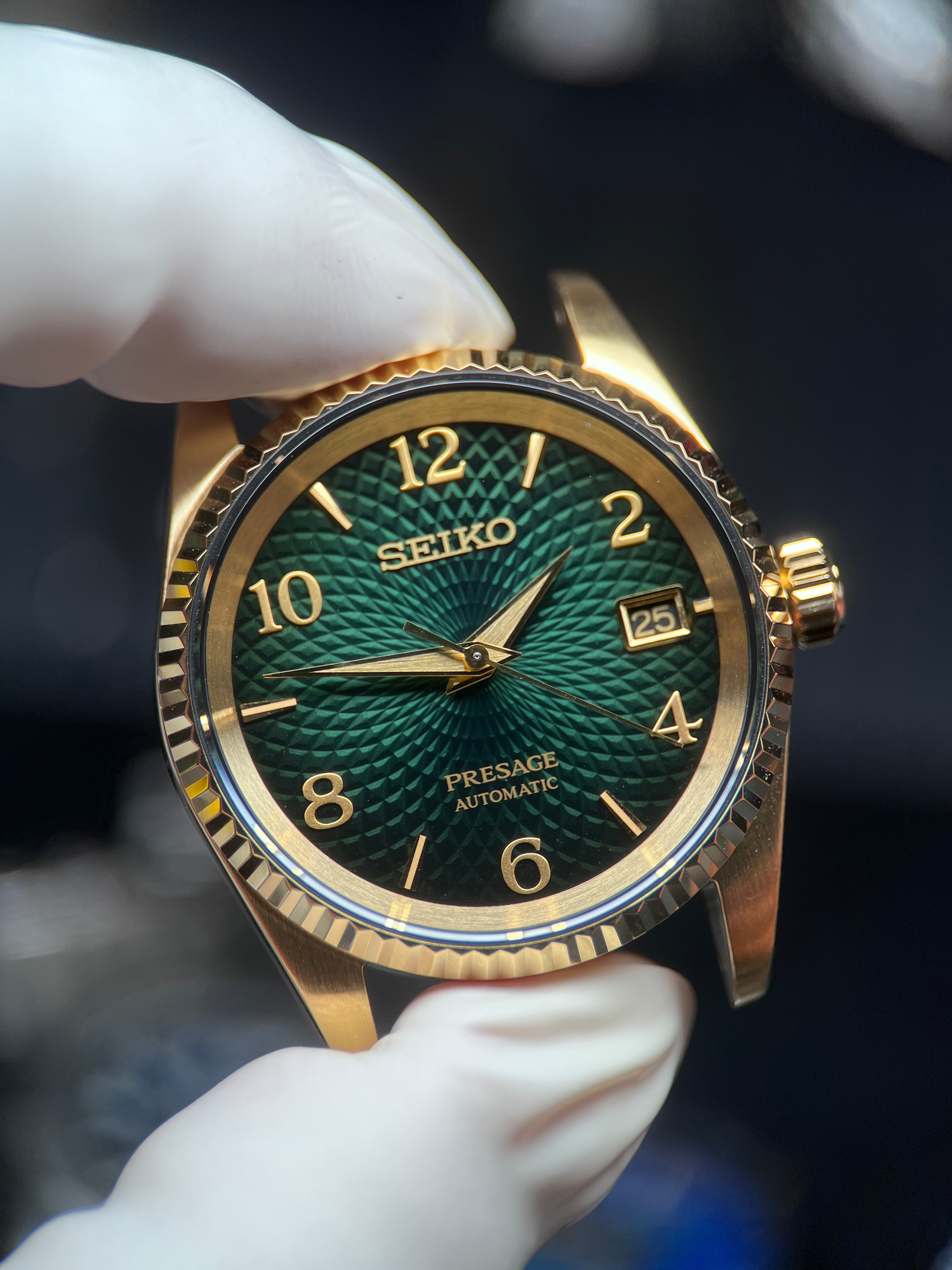 Seiko Cocktail: SRPE45 Gold Presidential Set
