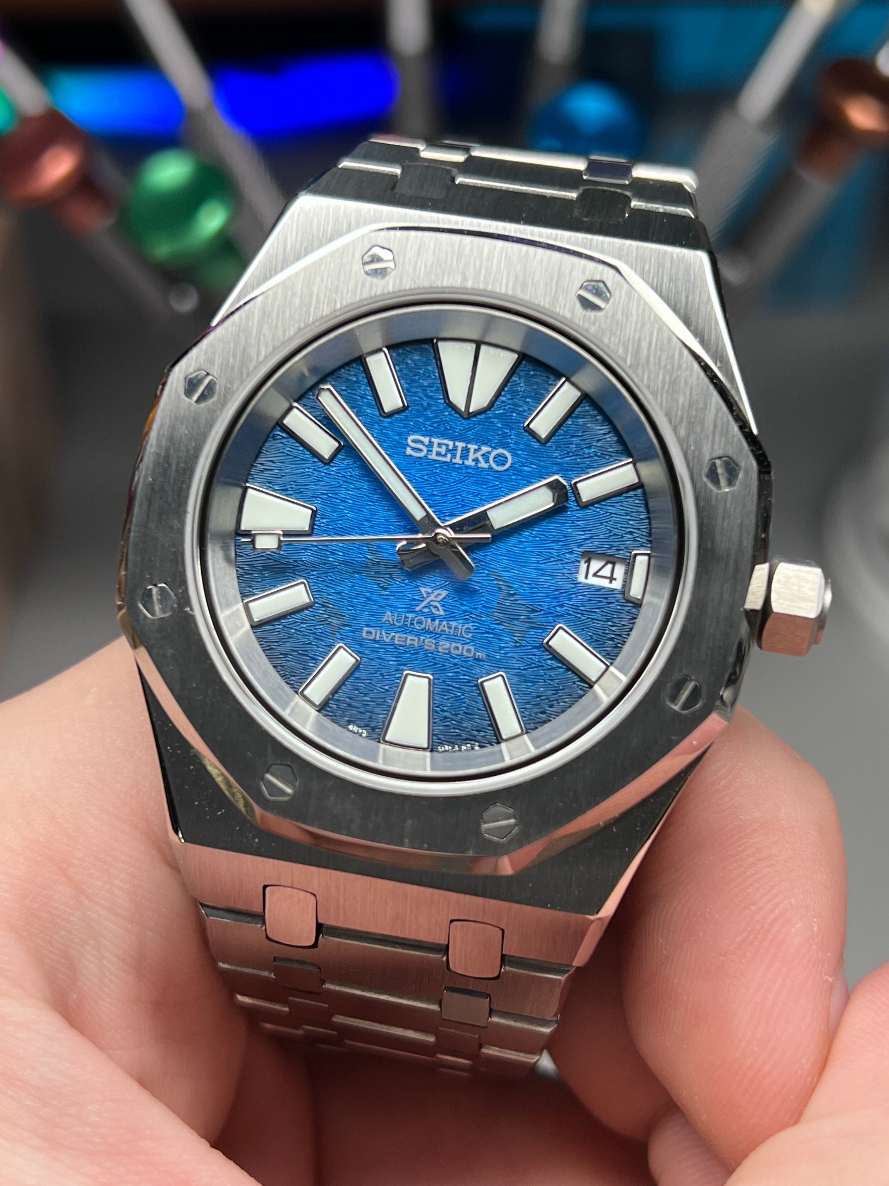 Seiko Royal Oak: SRPE33 Manta Ray