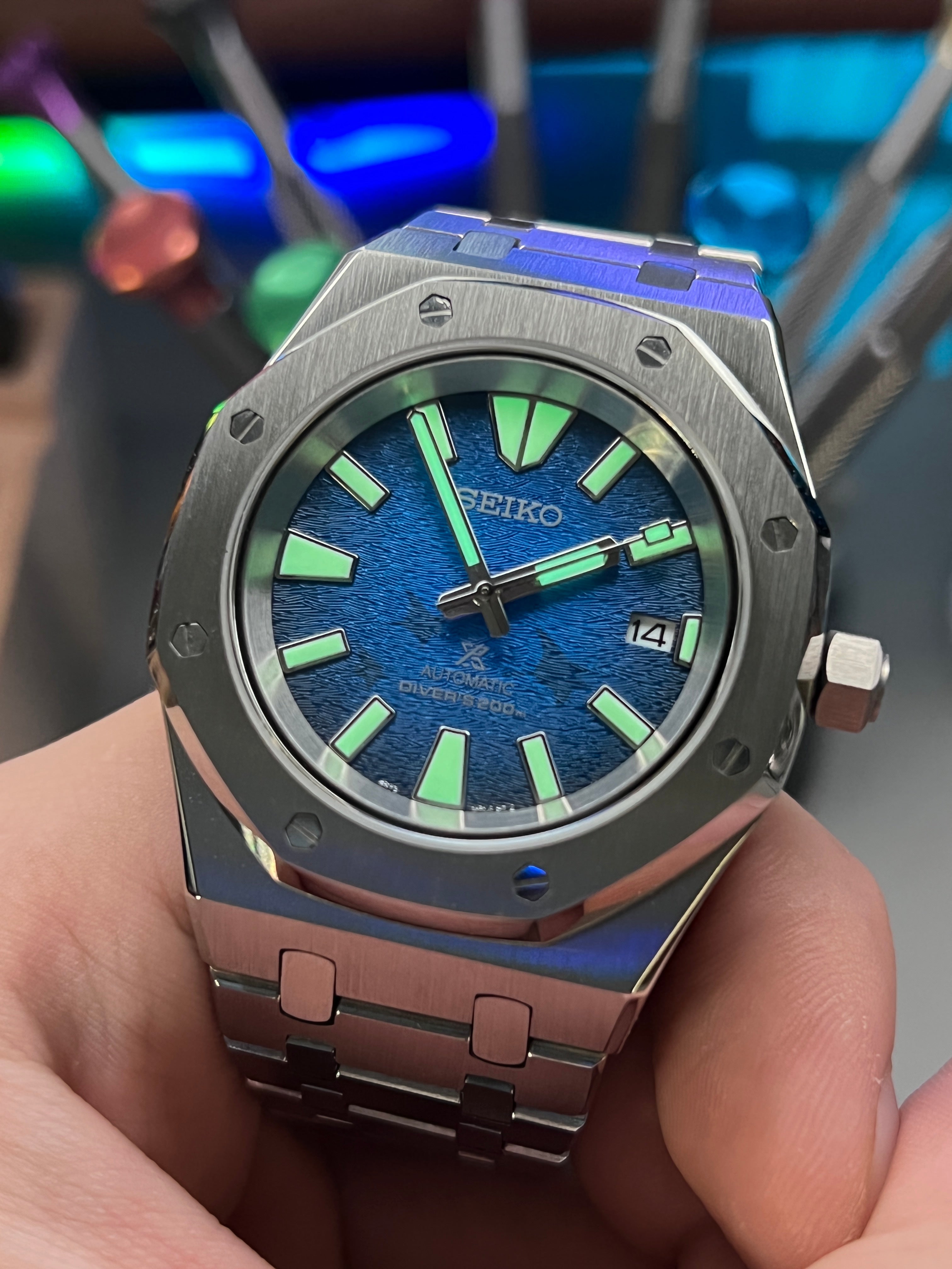 Seiko Royal Oak: SRPE33 Manta Ray