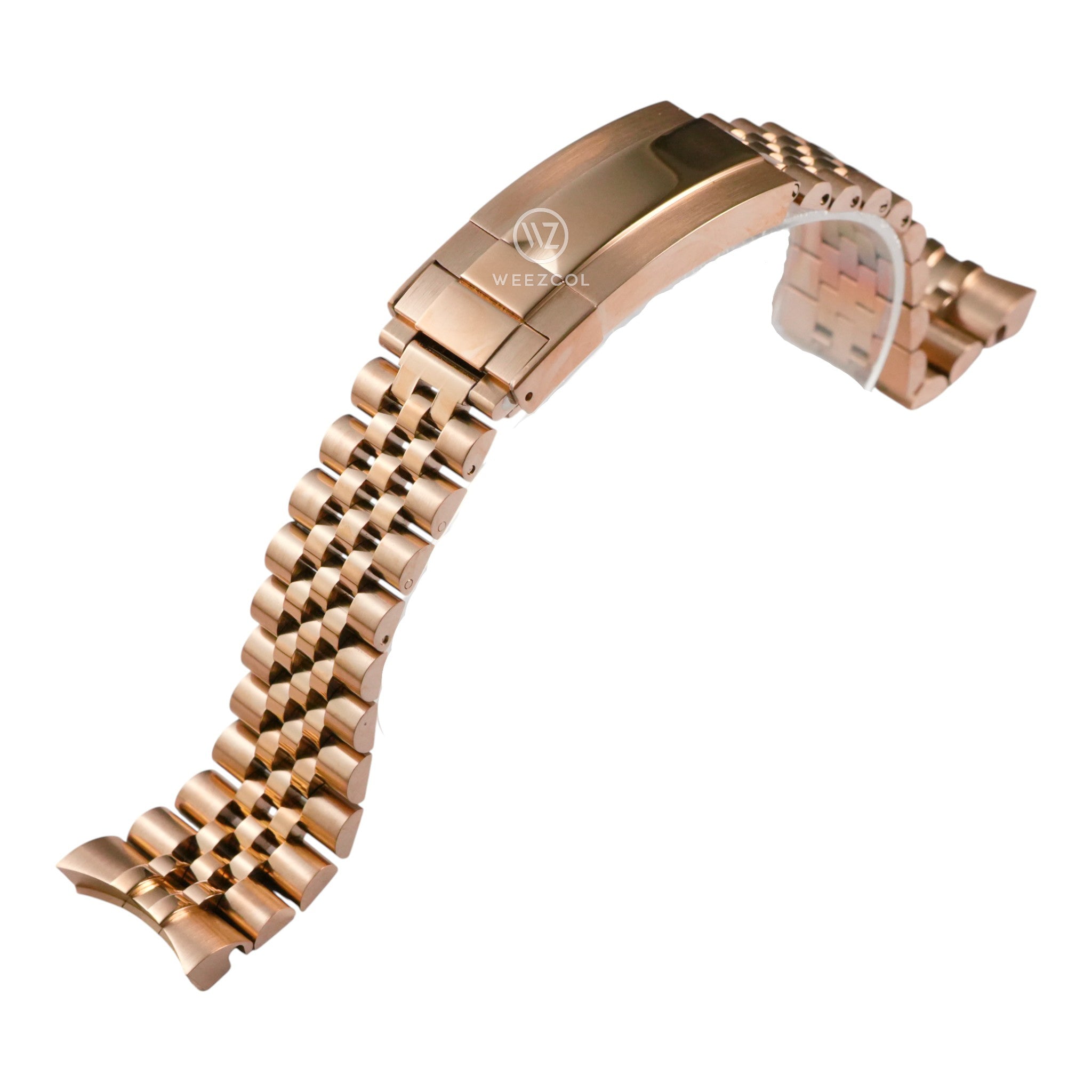 Jubilee: Brushed/Polished Rose Gold Bracelet
