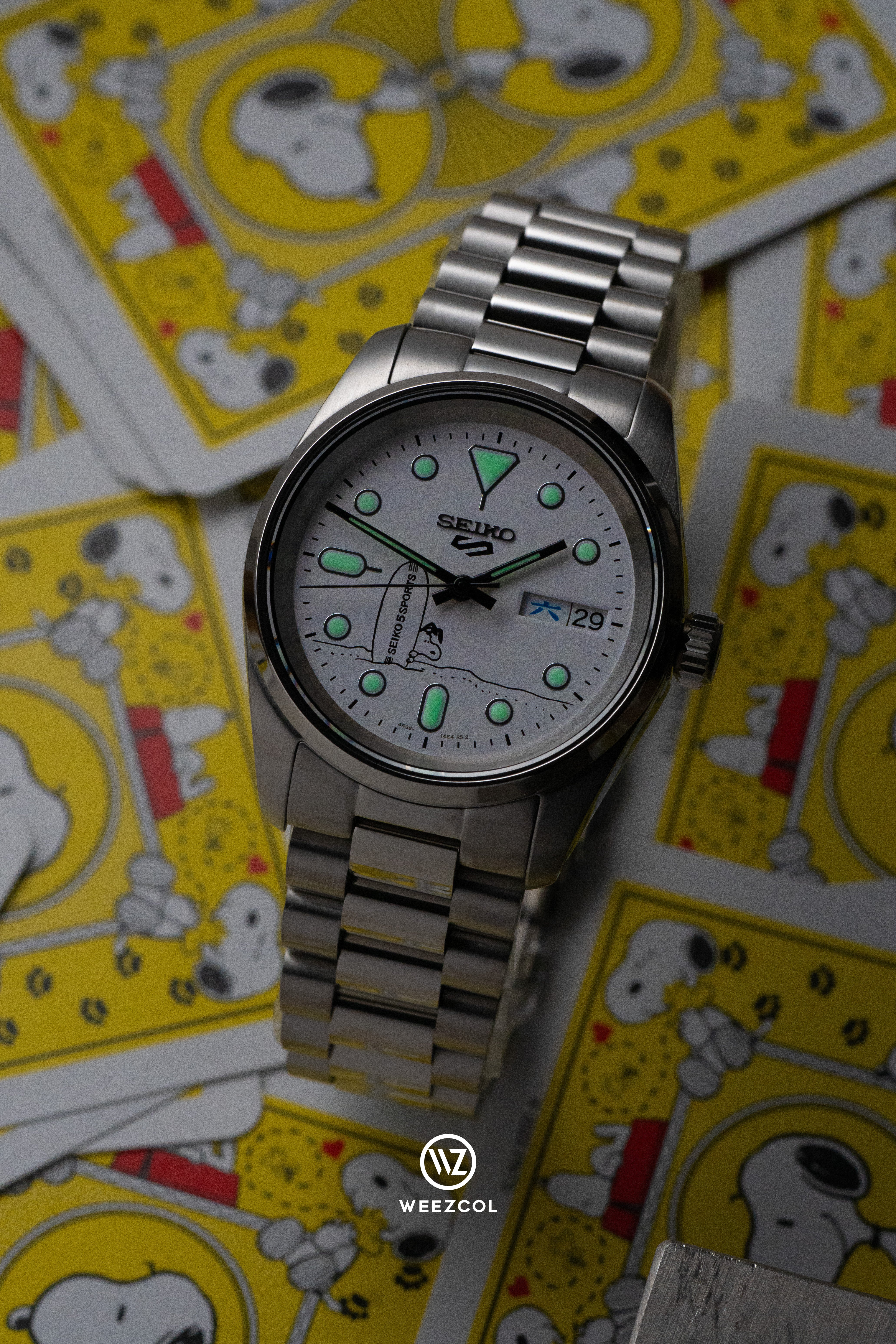 Seiko Explorer: SRPK25 "Snoopy" with Presidential