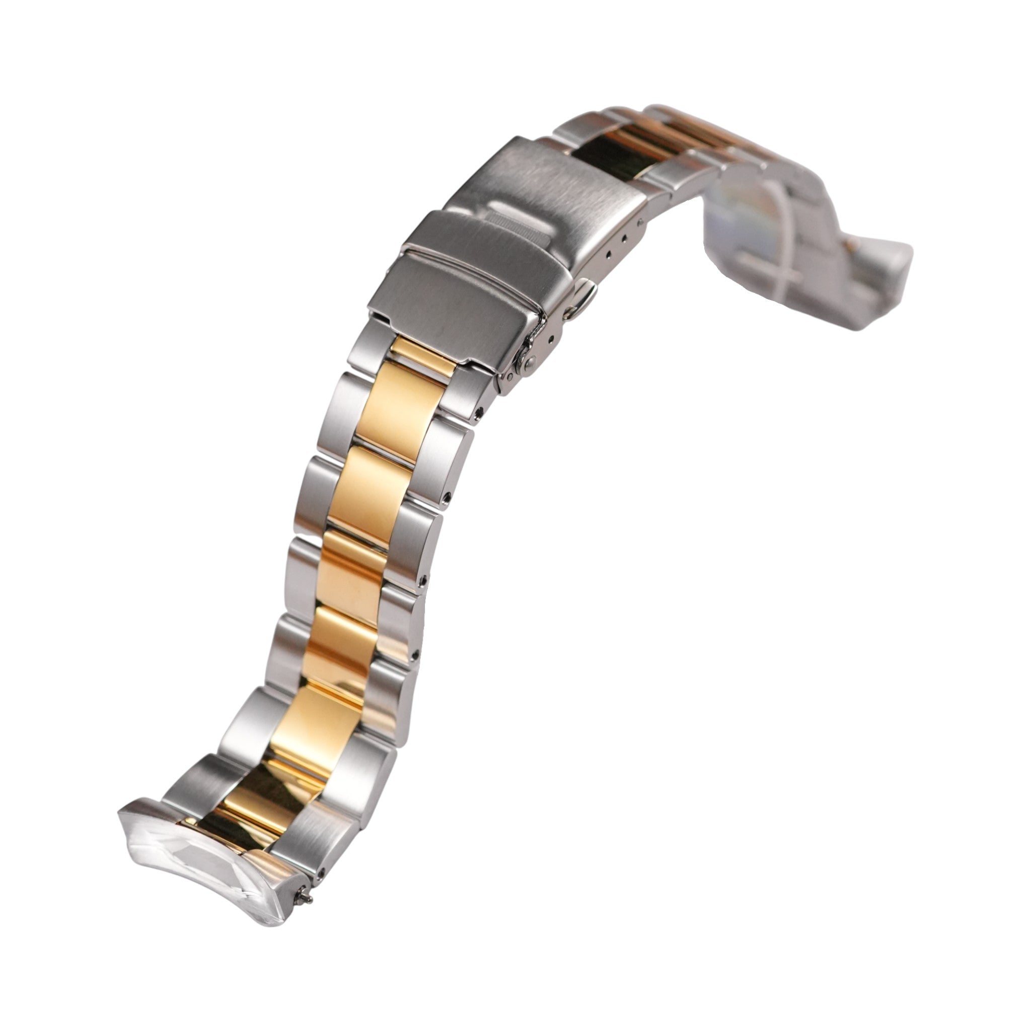 SKX007/SRPD Oyster: Two-Tone Silver & Gold Bracelet [Female Endlinks]